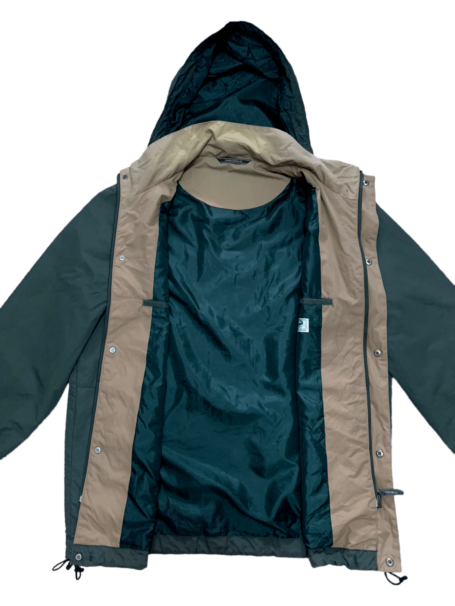 Japanese Brand Vintage Crocodiles Zipper Light Jacket With Hoodie Size US L / EU 52-54 / 3 - 10 Thumbnail