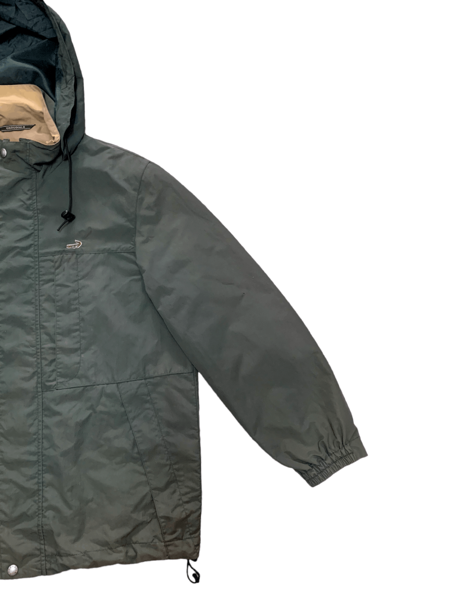 Japanese Brand Vintage Crocodiles Zipper Light Jacket With Hoodie Size US L / EU 52-54 / 3 - 9 Thumbnail
