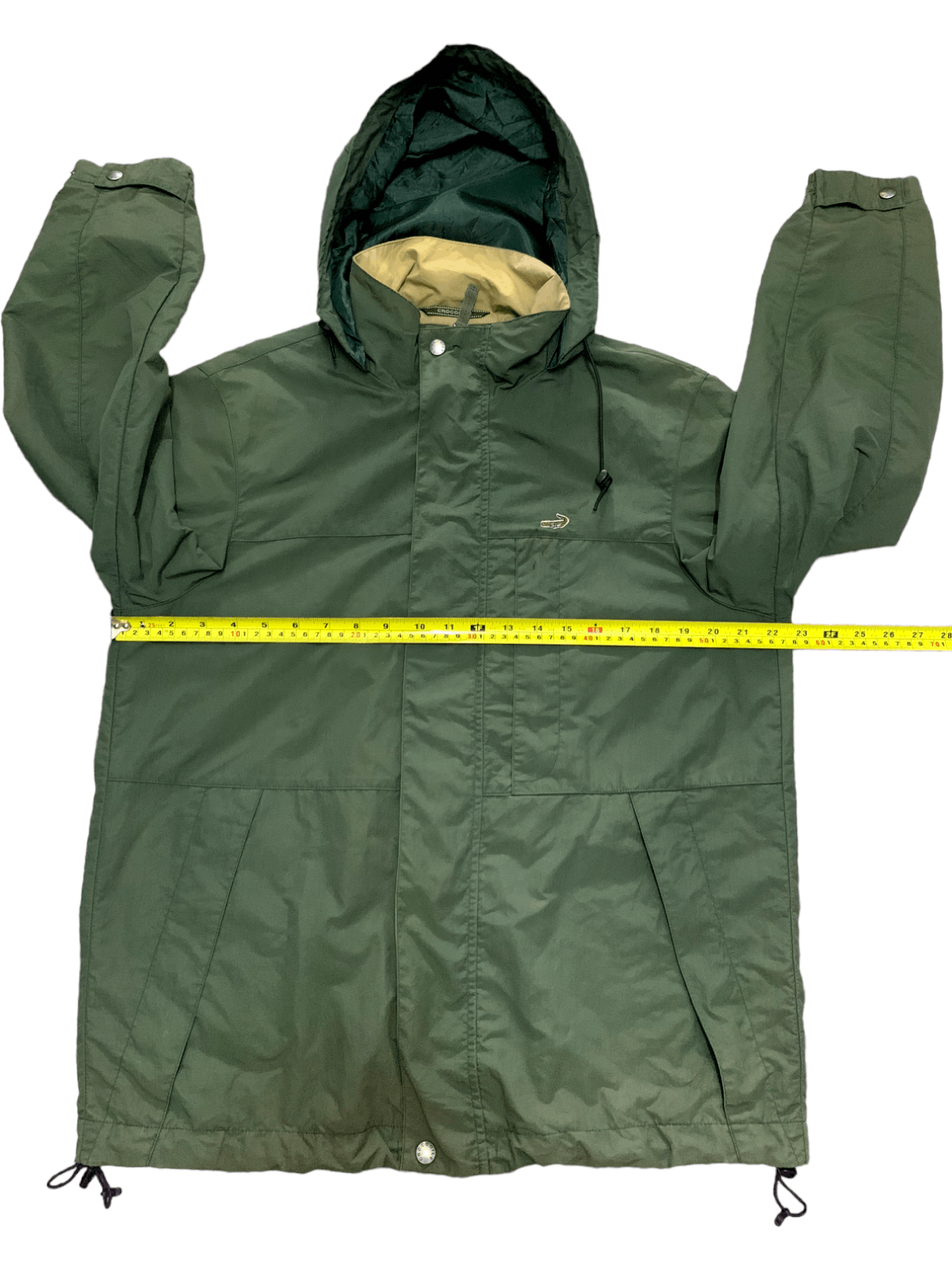 Japanese Brand Vintage Crocodiles Zipper Light Jacket With Hoodie Size US L / EU 52-54 / 3 - 11 Thumbnail