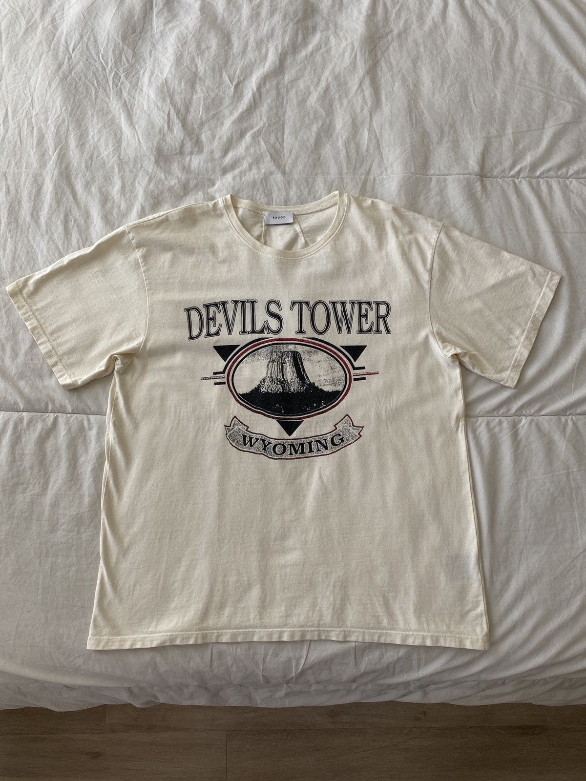 Rhude Rhude Devil's Tower Wyoming Tee Shirt | Grailed