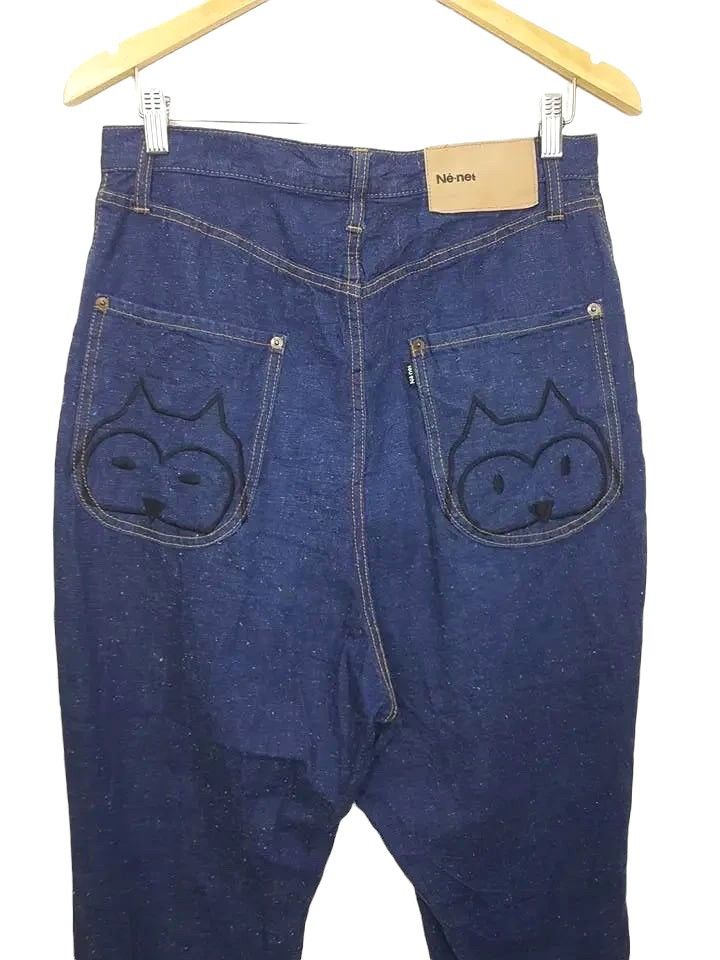 Issey Miyake Né-net By Issey miyake Drop Crotch Denim Size US 31 - 1 Thumbnail