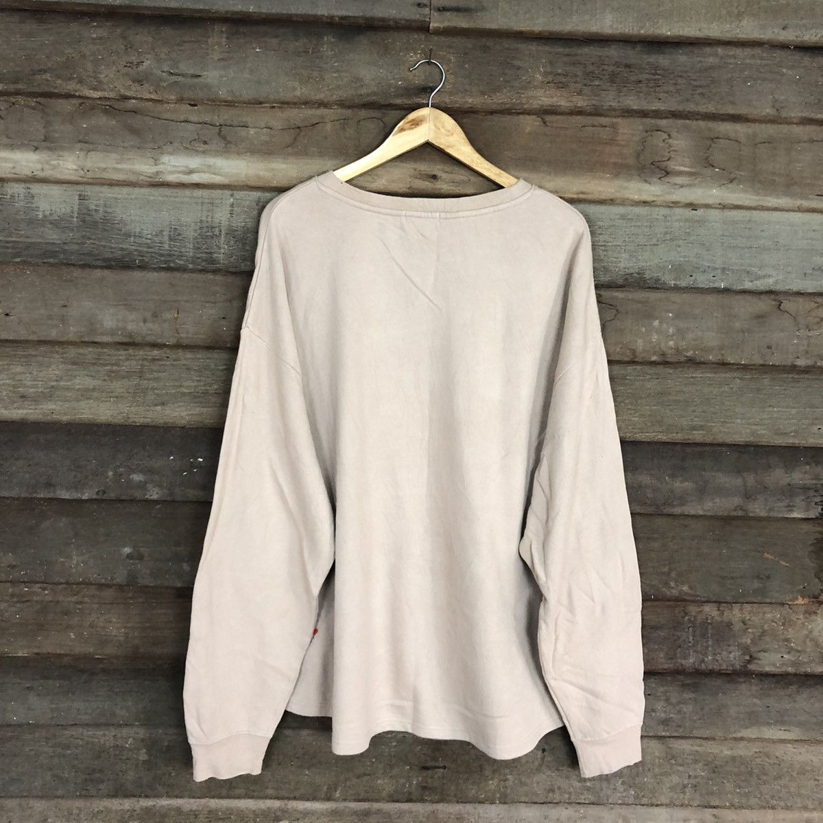 Japanese Brand Brandalied art Cream Sweatshirt #5664 Size US L / EU 52-54 / 3 - 13 Thumbnail