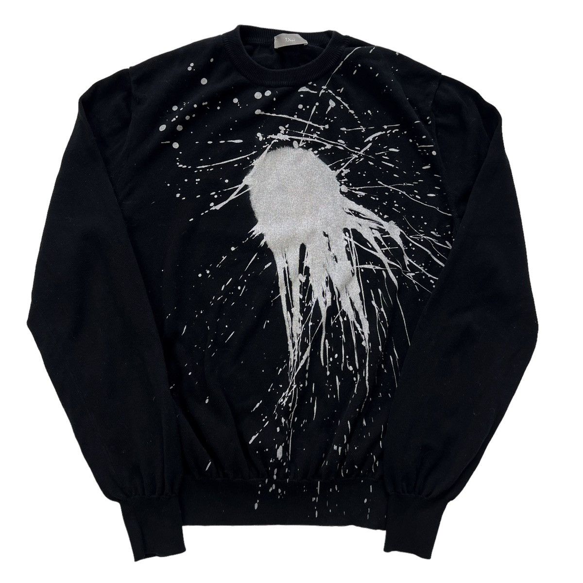 Dior Dior Homme 2017 Paint Splatter Sweater Size US M / EU 48-50 / 2 - 2 Thumbnail