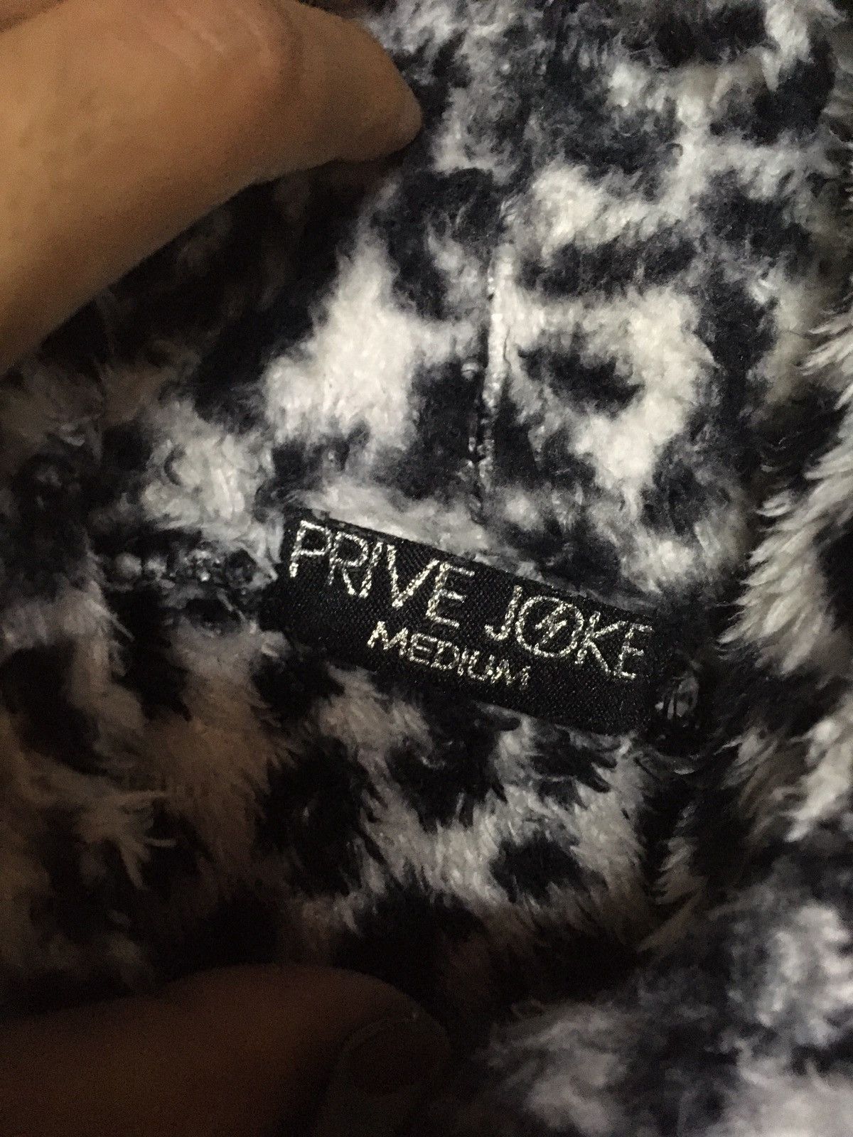 Japanese Brand Prive Joke Sweater Zipper Hoodie Leopard Design Size US M / EU 48-50 / 2 - 5 Thumbnail