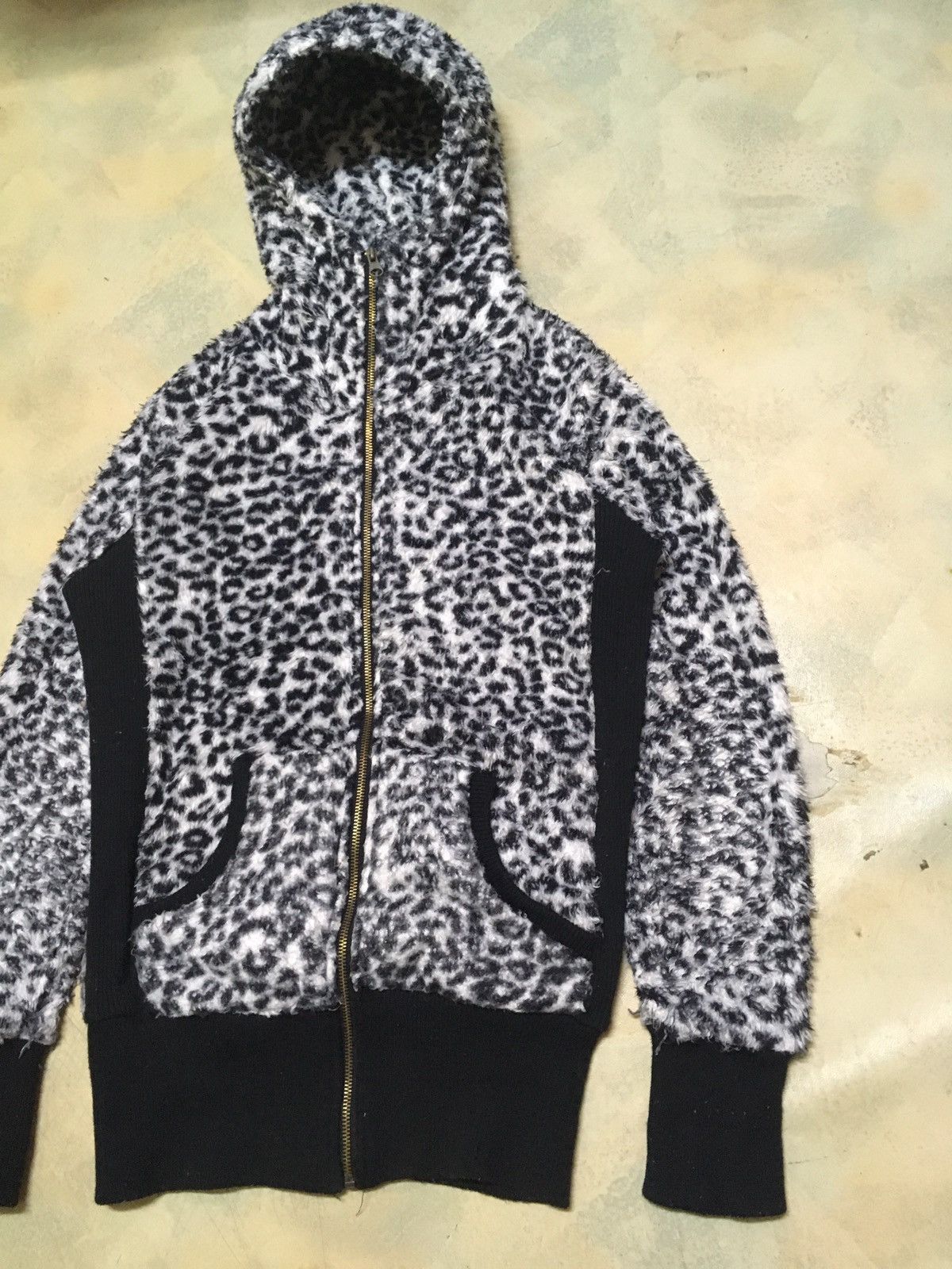 Japanese Brand Prive Joke Sweater Zipper Hoodie Leopard Design Size US M / EU 48-50 / 2 - 4 Thumbnail