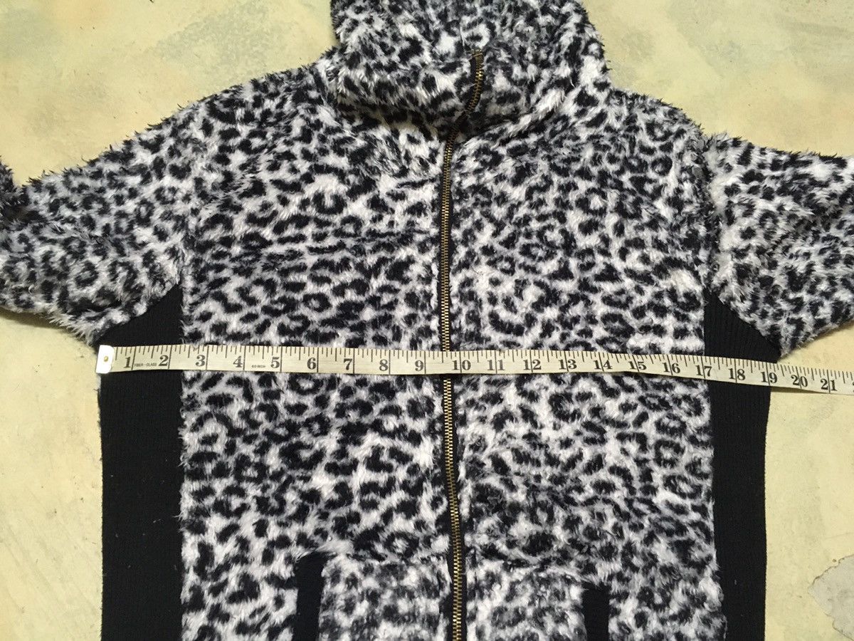Japanese Brand Prive Joke Sweater Zipper Hoodie Leopard Design Size US M / EU 48-50 / 2 - 6 Thumbnail
