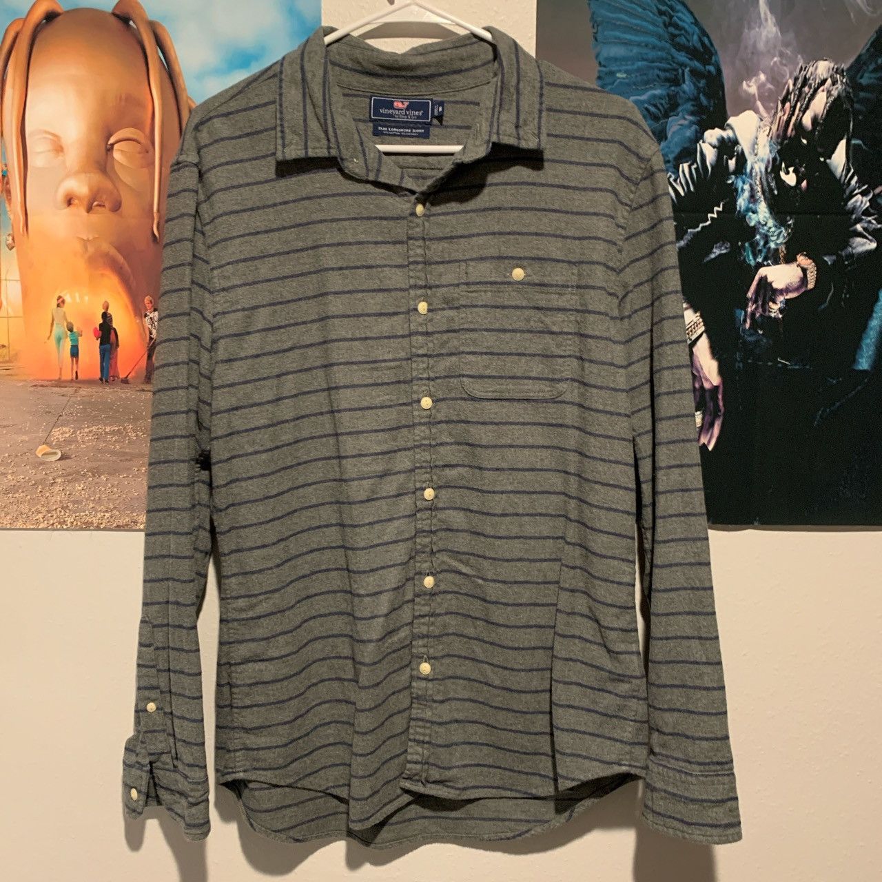 Designer × Vineyard Vines Vineyard Vines Long Sleeve Size US M / EU 48-50 / 2 - 1 Thumbnail