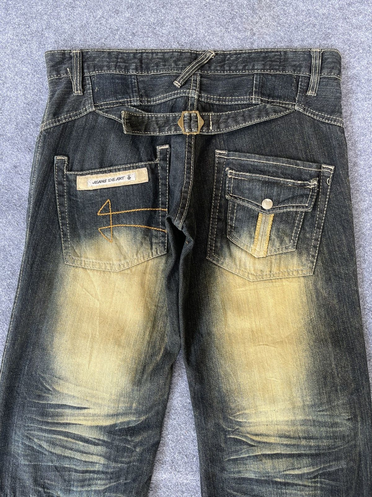 Japanese Brand Very Rare🔥Flared Japanese Jeans De Art Size US 34 / EU 50 - 5 Thumbnail