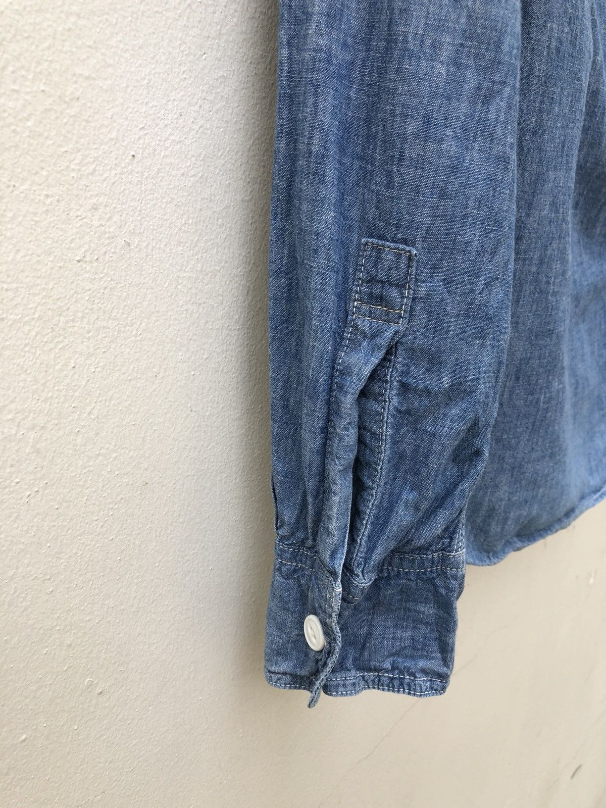 FOB Factory FOB Factory Japan Selvedge Chambray Work Shirt Size US M / EU 48-50 / 2 - 20 Thumbnail