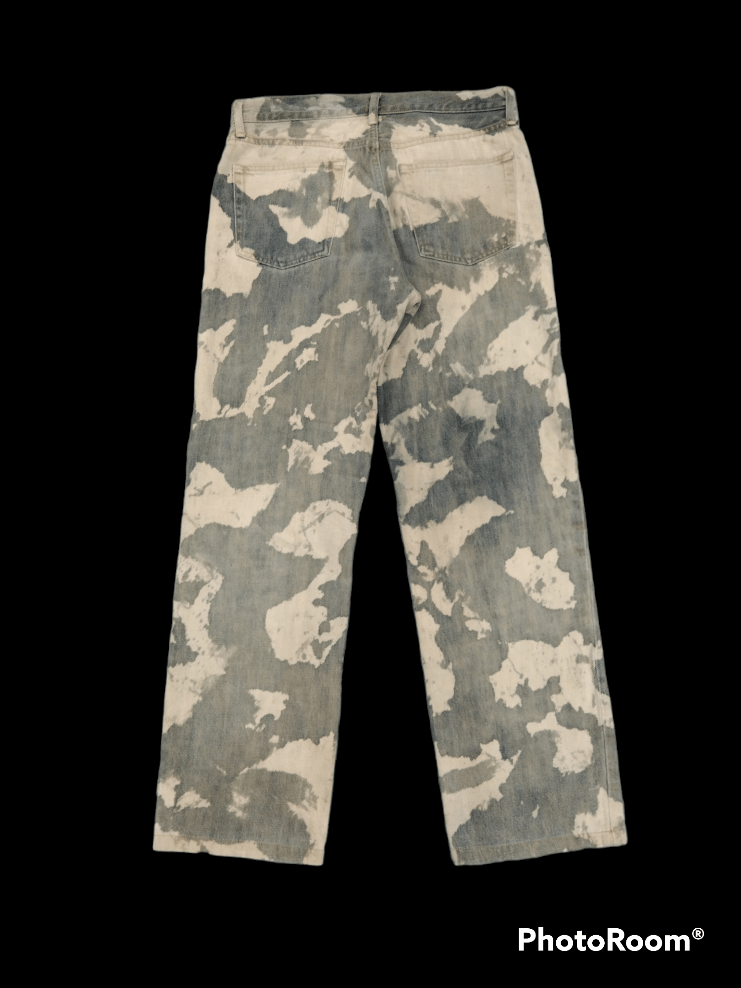 Uniqlo SUPER SICK BLEACH UNIQLO DENIM OPANTS Size US 29 - 2 Thumbnail