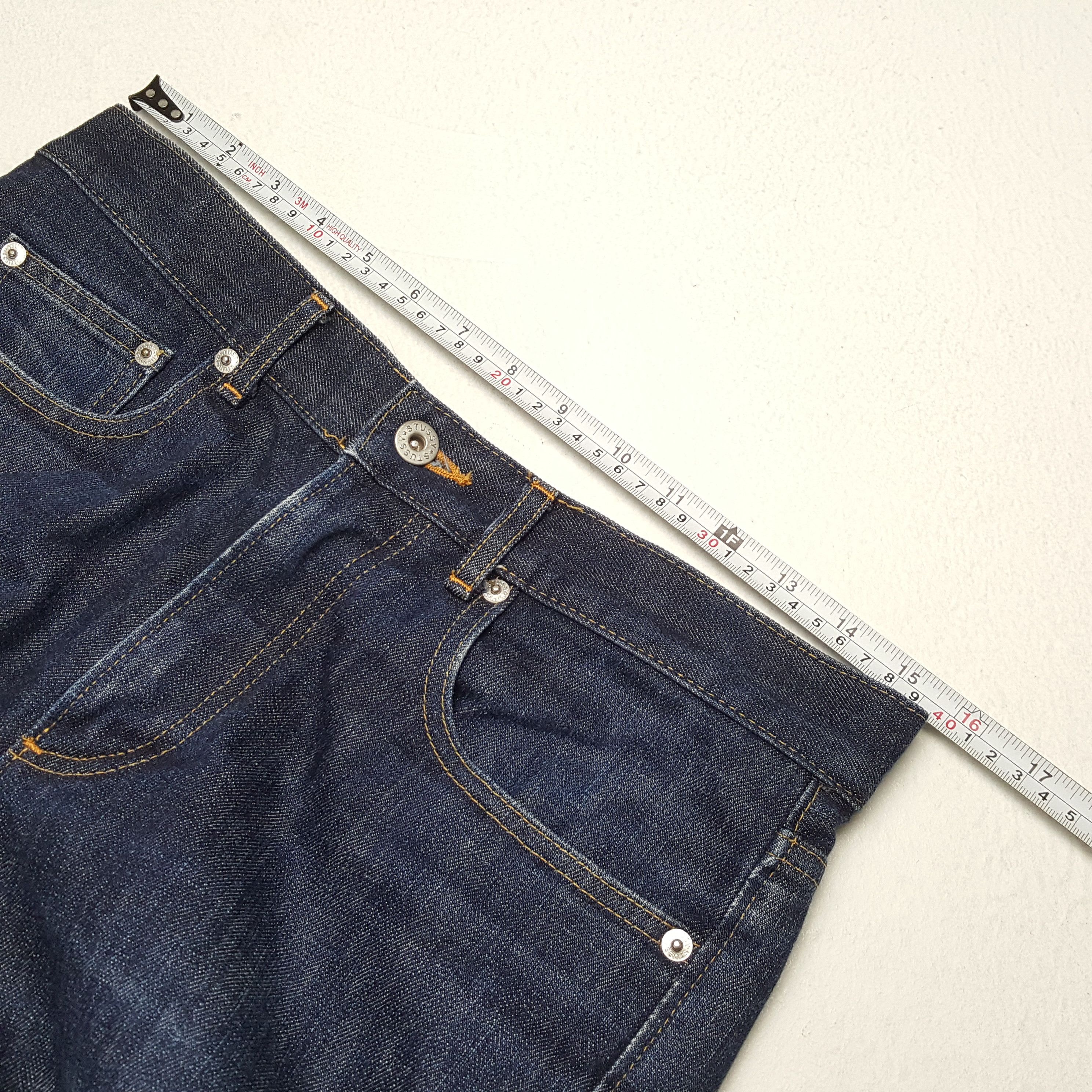 Stussy × Vintage Vintage STUSSY Streetwear Skateboard Custom Style Jeans Size US 31 - 7 Thumbnail