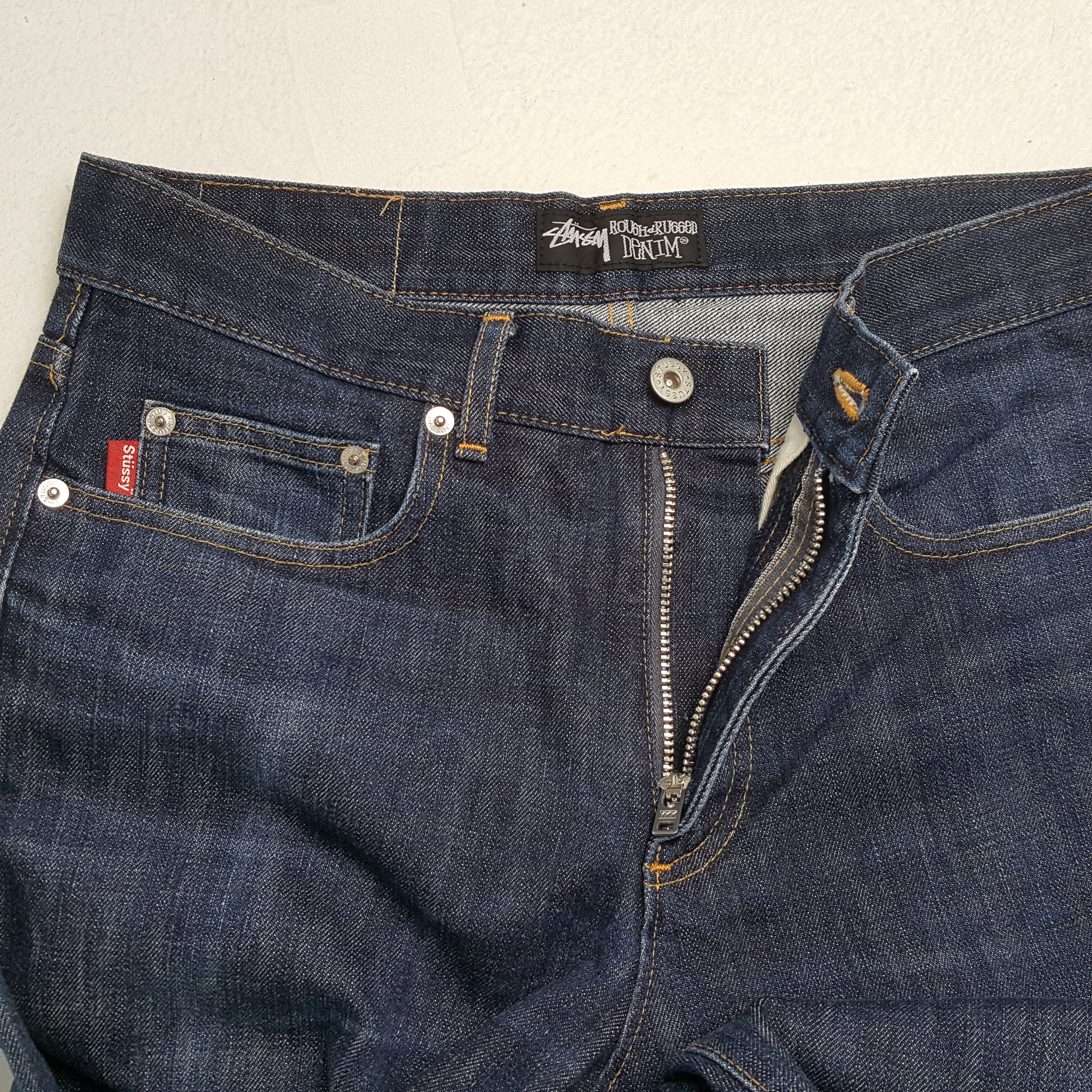 Stussy × Vintage Vintage STUSSY Streetwear Skateboard Custom Style Jeans Size US 31 - 12 Thumbnail