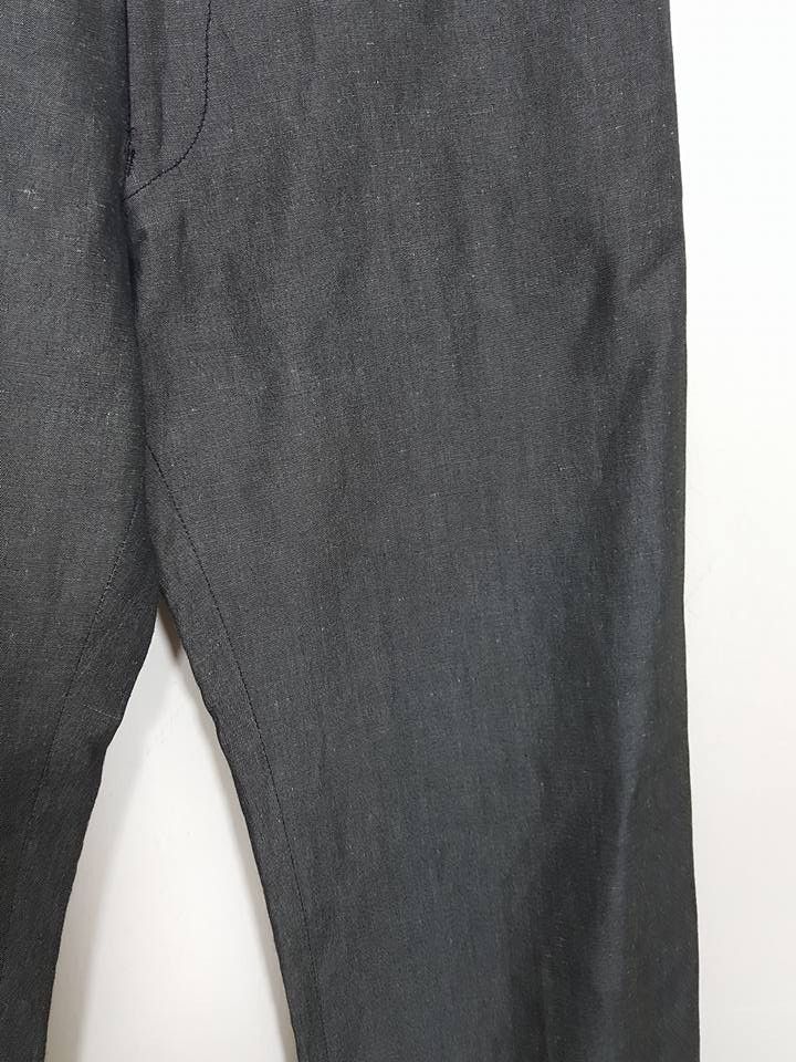 Katharine Hamnett London Linen Cotton Blend Pants Size US 30 / EU 46 - 8 Thumbnail