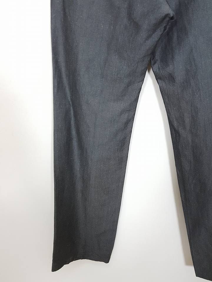 Katharine Hamnett London Linen Cotton Blend Pants Size US 30 / EU 46 - 10 Thumbnail