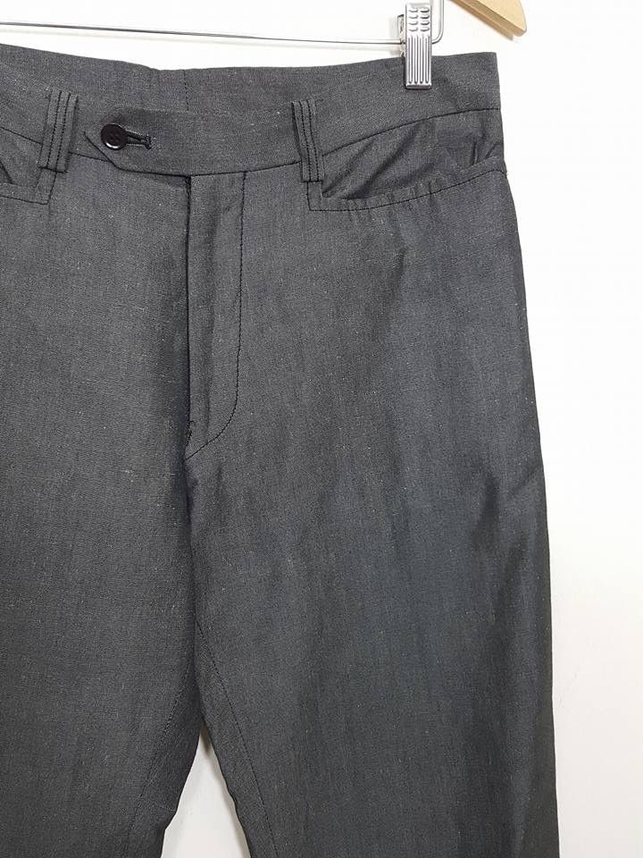 Katharine Hamnett London Linen Cotton Blend Pants Size US 30 / EU 46 - 6 Thumbnail