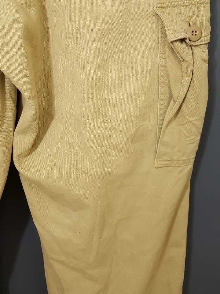 Schott Schott NYC Division Military & Naval Cargo Pants Size US 31 - 15 Thumbnail