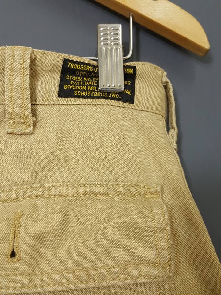 Schott Schott NYC Division Military & Naval Cargo Pants Size US 31 - 9 Thumbnail