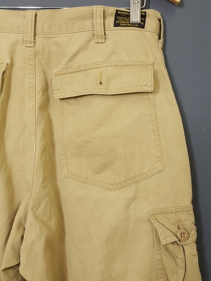 Schott Schott NYC Division Military & Naval Cargo Pants Size US 31 - 8 Thumbnail