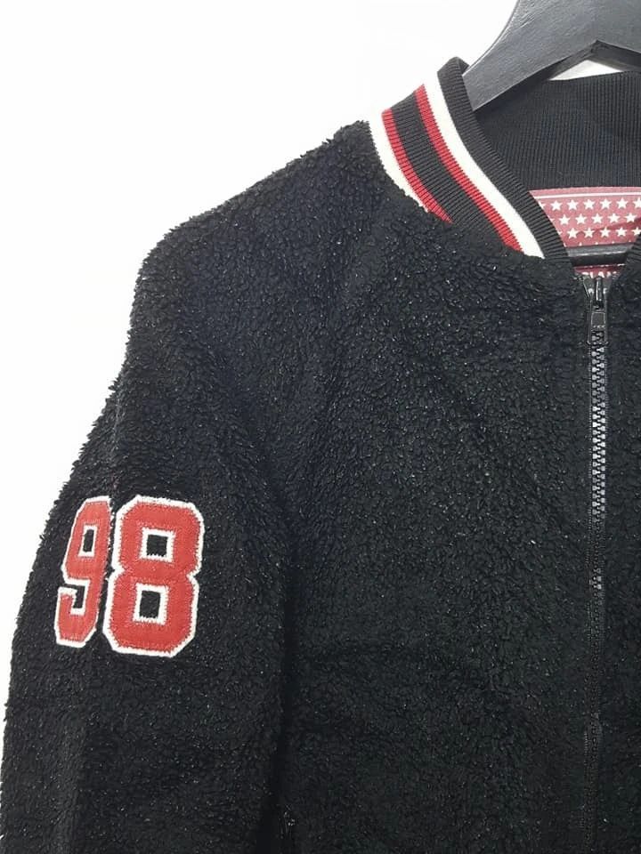 Hysteric Glamour Japan HYSTERIC GLAMOUR Spellout Fleece Zipper Jacket Size US S / EU 44-46 / 1 - 4 Thumbnail