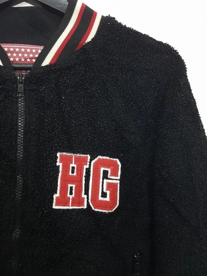 Hysteric Glamour Japan HYSTERIC GLAMOUR Spellout Fleece Zipper Jacket Size US S / EU 44-46 / 1 - 5 Thumbnail