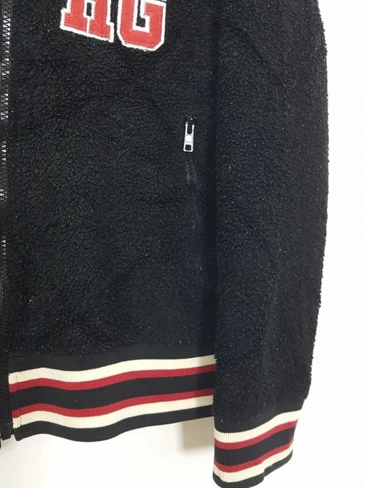Hysteric Glamour Japan HYSTERIC GLAMOUR Spellout Fleece Zipper Jacket Size US S / EU 44-46 / 1 - 9 Thumbnail