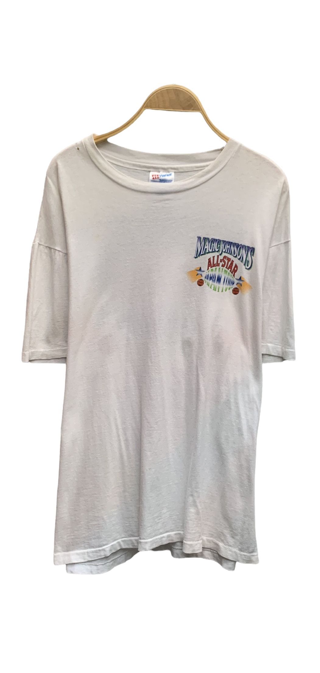 NBA Magic Johnson 1995s Vintage Shirt Size US L / EU 52-54 / 3 - 2 Thumbnail