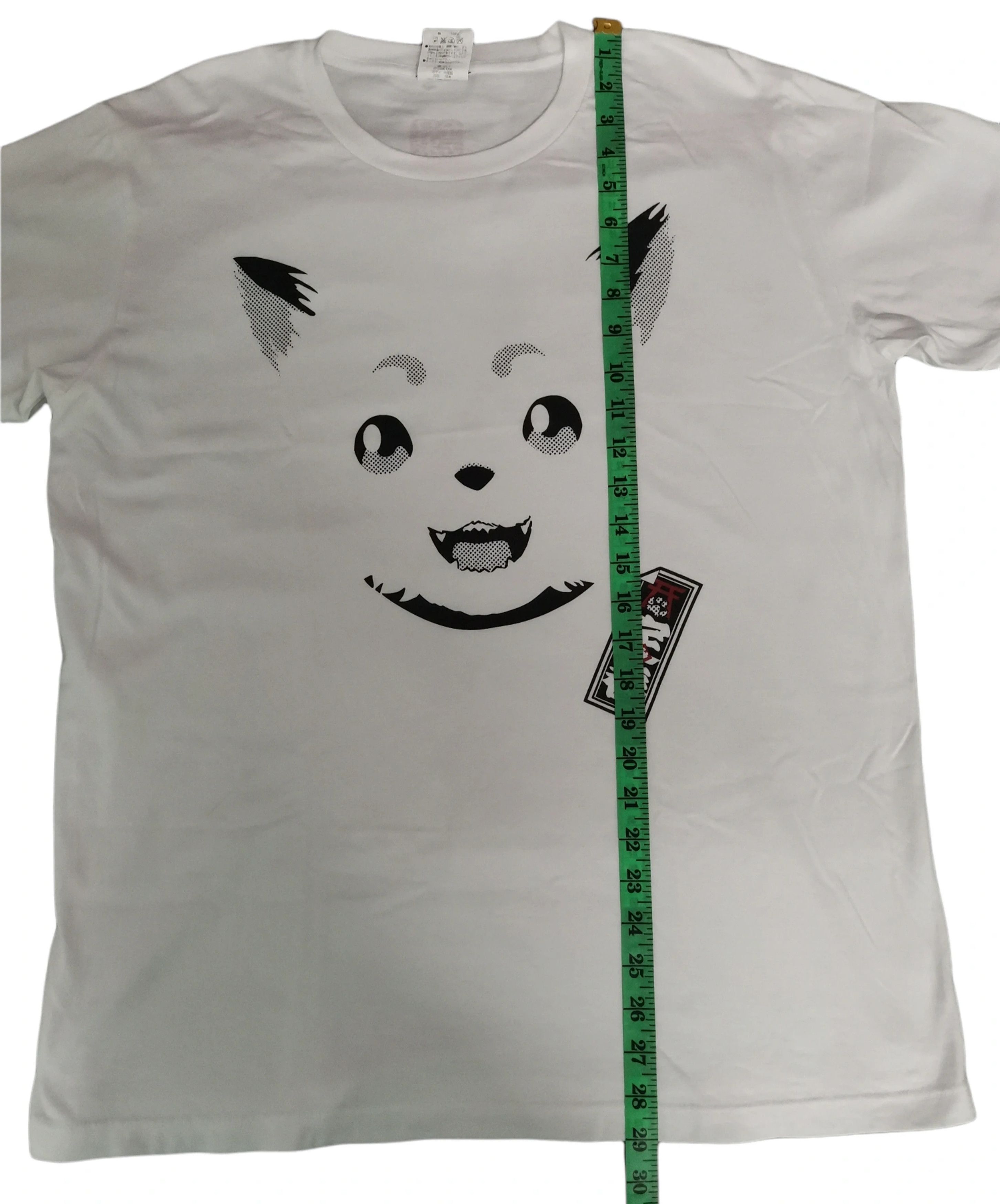 Anime Vintage Gintama Sadaharu Face Japan Anime Tee Akira Bleach Size US XL / EU 56 / 4 - 4 Thumbnail