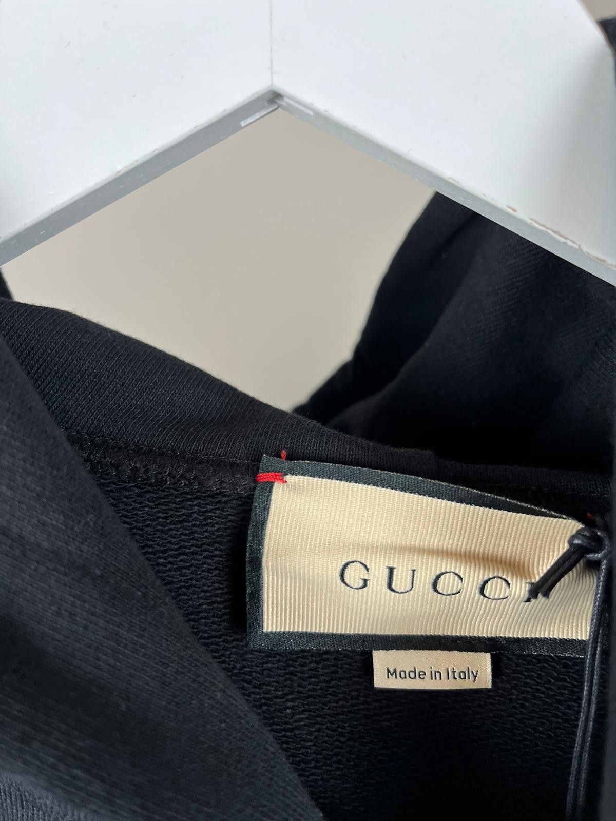 Gucci o1rshd Gucci Star Hooded Sweatshirt in Black Size US L / EU 52-54 / 3 - 5 Thumbnail