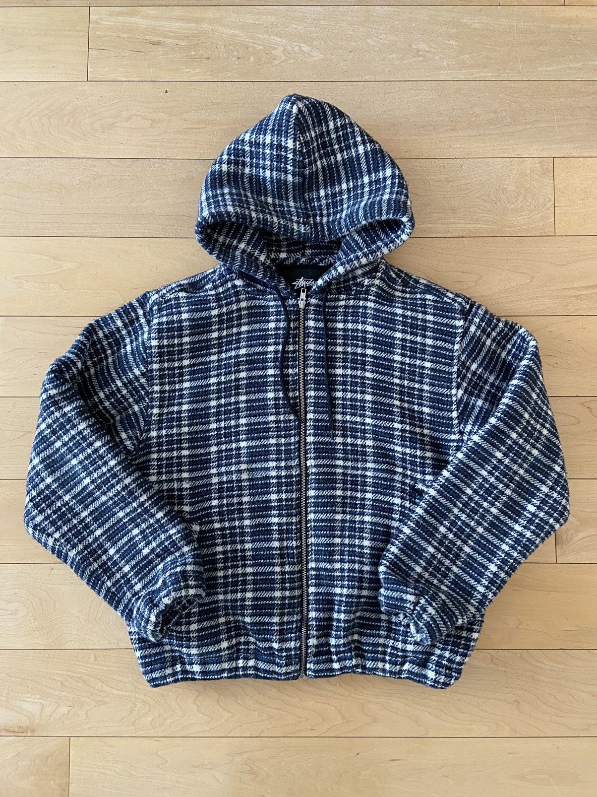 stussy Flannel Work Jacket L
