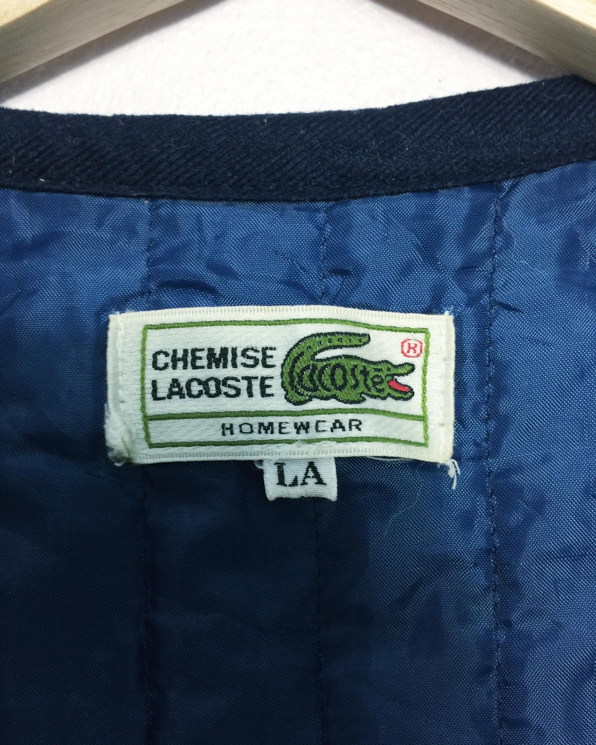 Lacoste Rare Vintage 90s Chemise Lacoste Vest Homewear Size US L / EU 52-54 / 3 - 9 Thumbnail