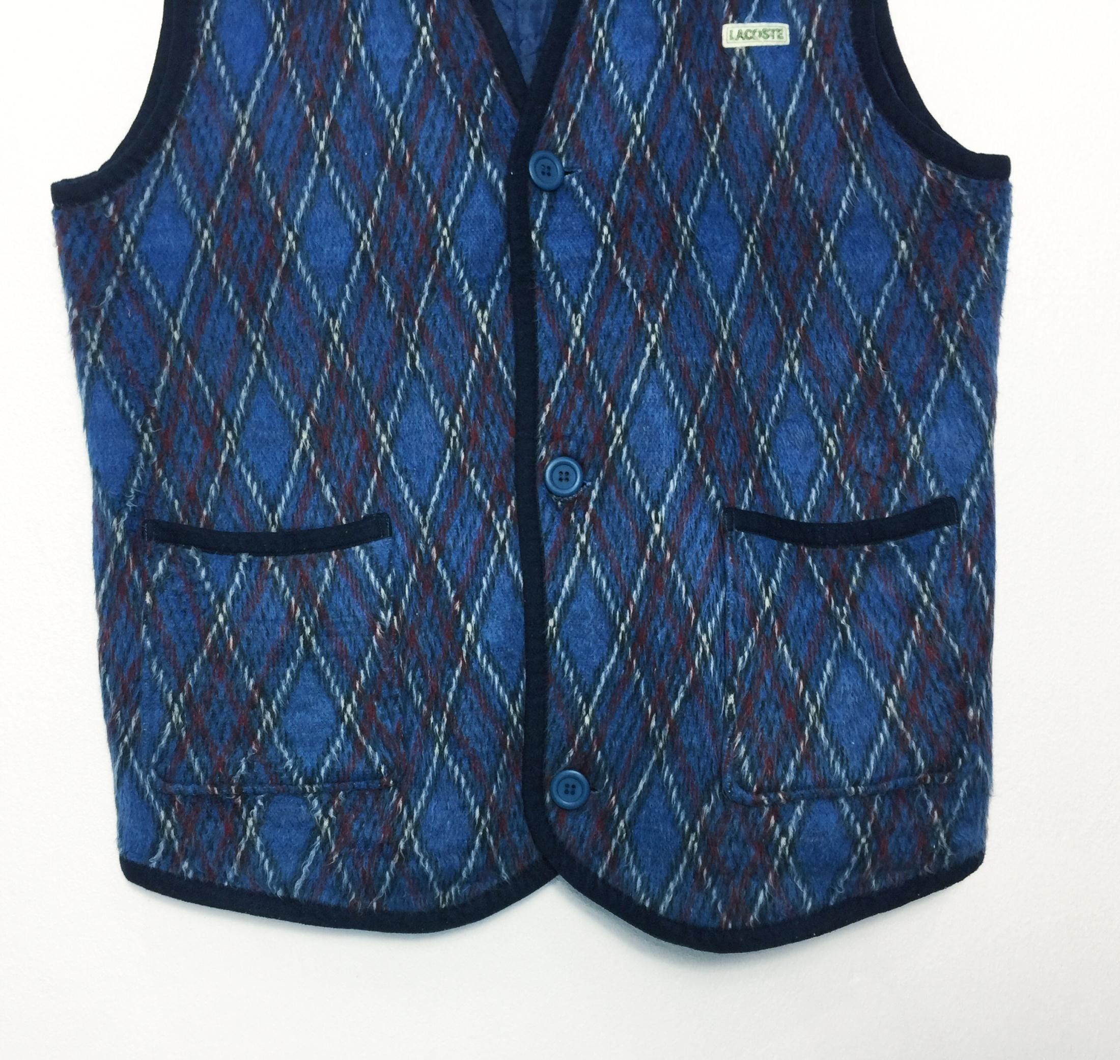 Lacoste Rare Vintage 90s Chemise Lacoste Vest Homewear Size US L / EU 52-54 / 3 - 4 Thumbnail