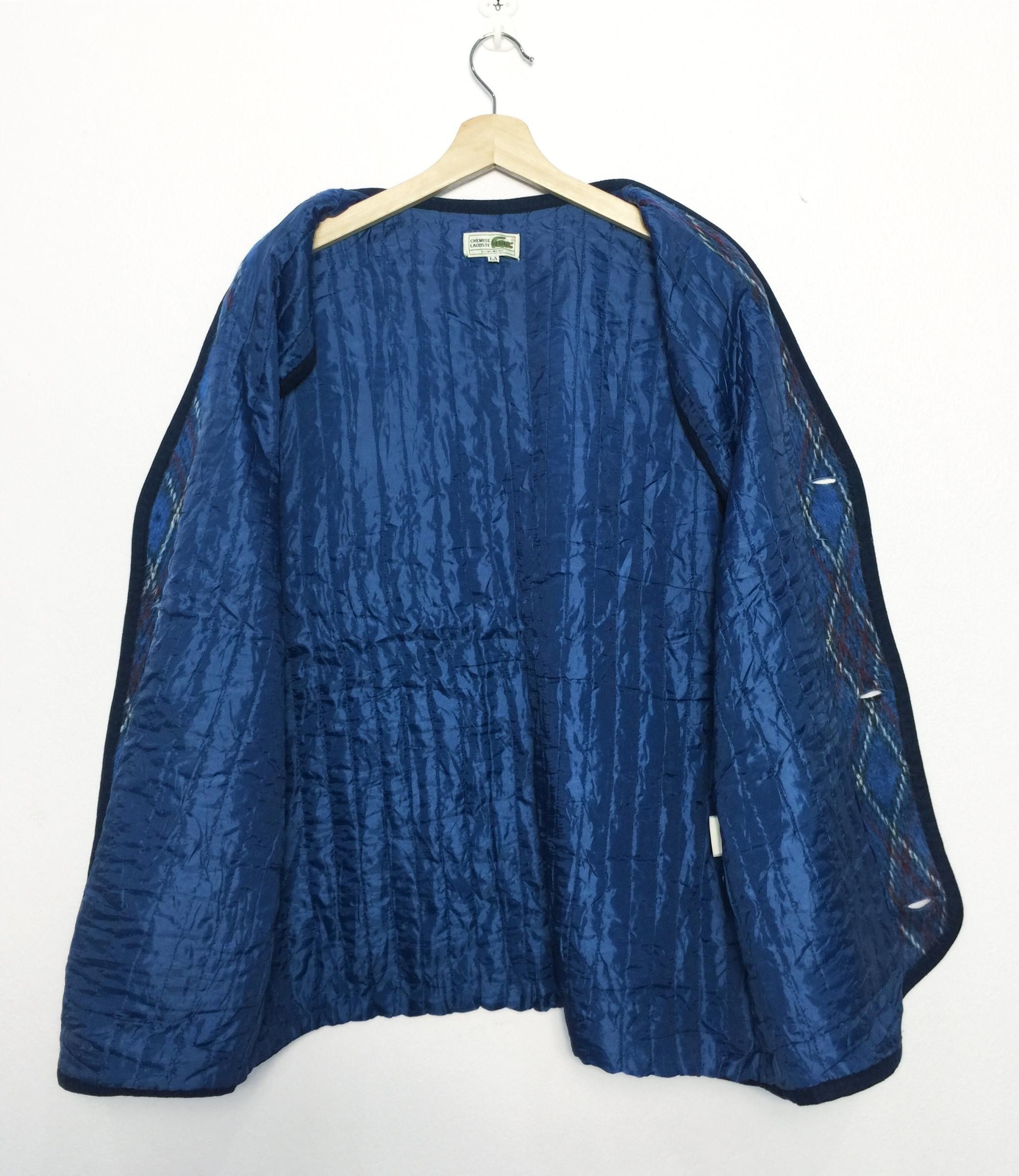 Lacoste Rare Vintage 90s Chemise Lacoste Vest Homewear Size US L / EU 52-54 / 3 - 8 Thumbnail