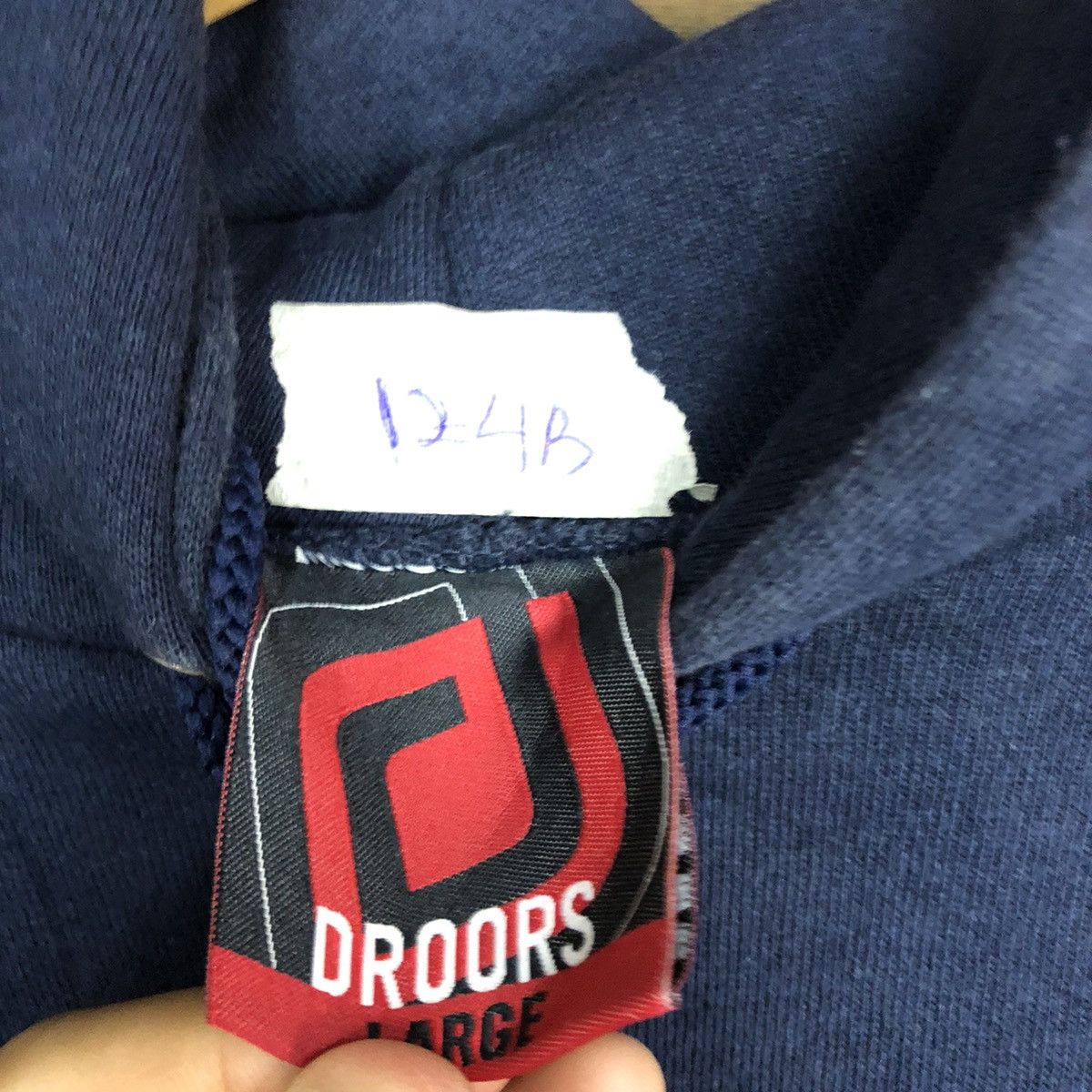 Droors Droors Dark Blue Hoodies #124B Size US L / EU 52-54 / 3 - 12 Thumbnail