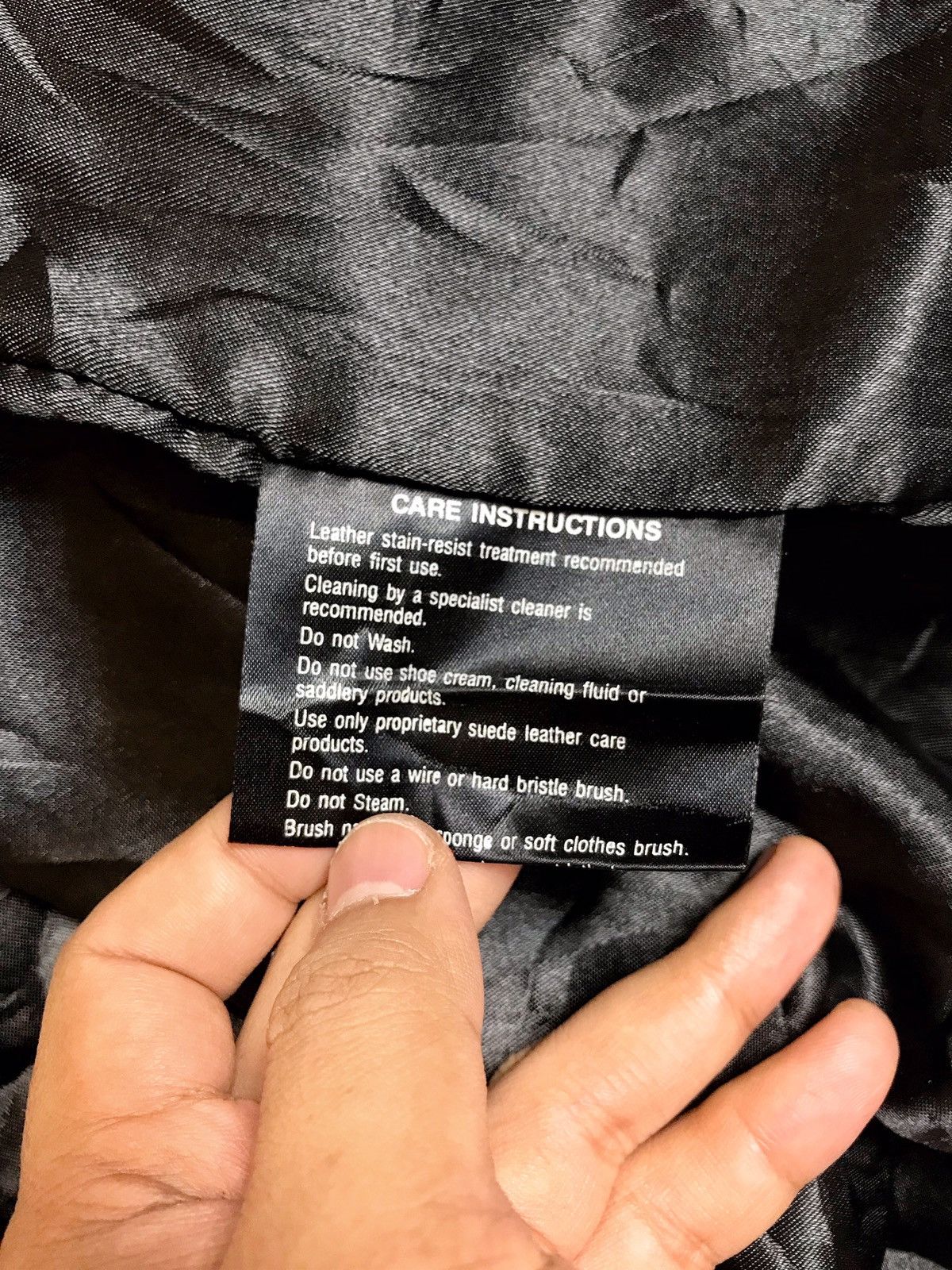 Designer × Vintage 89’ Caroline Moore Made In New Zealand Lambskin Jacket Size L / US 10 / IT 46 - 7 Thumbnail