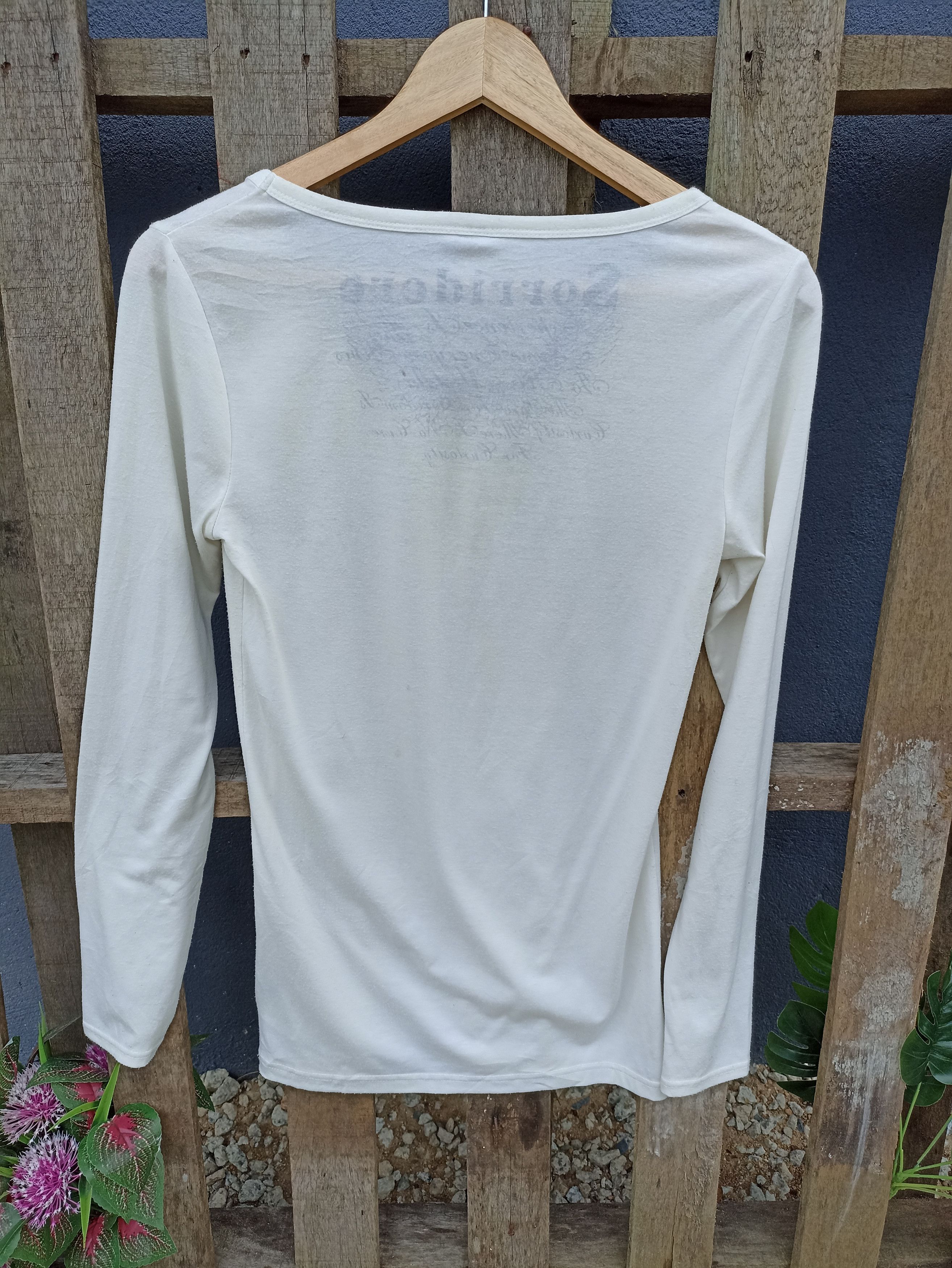 Band Tees Sorridere Loose Neck Long sleeve shirt tee Size US S / EU 44-46 / 1 - 3 Thumbnail