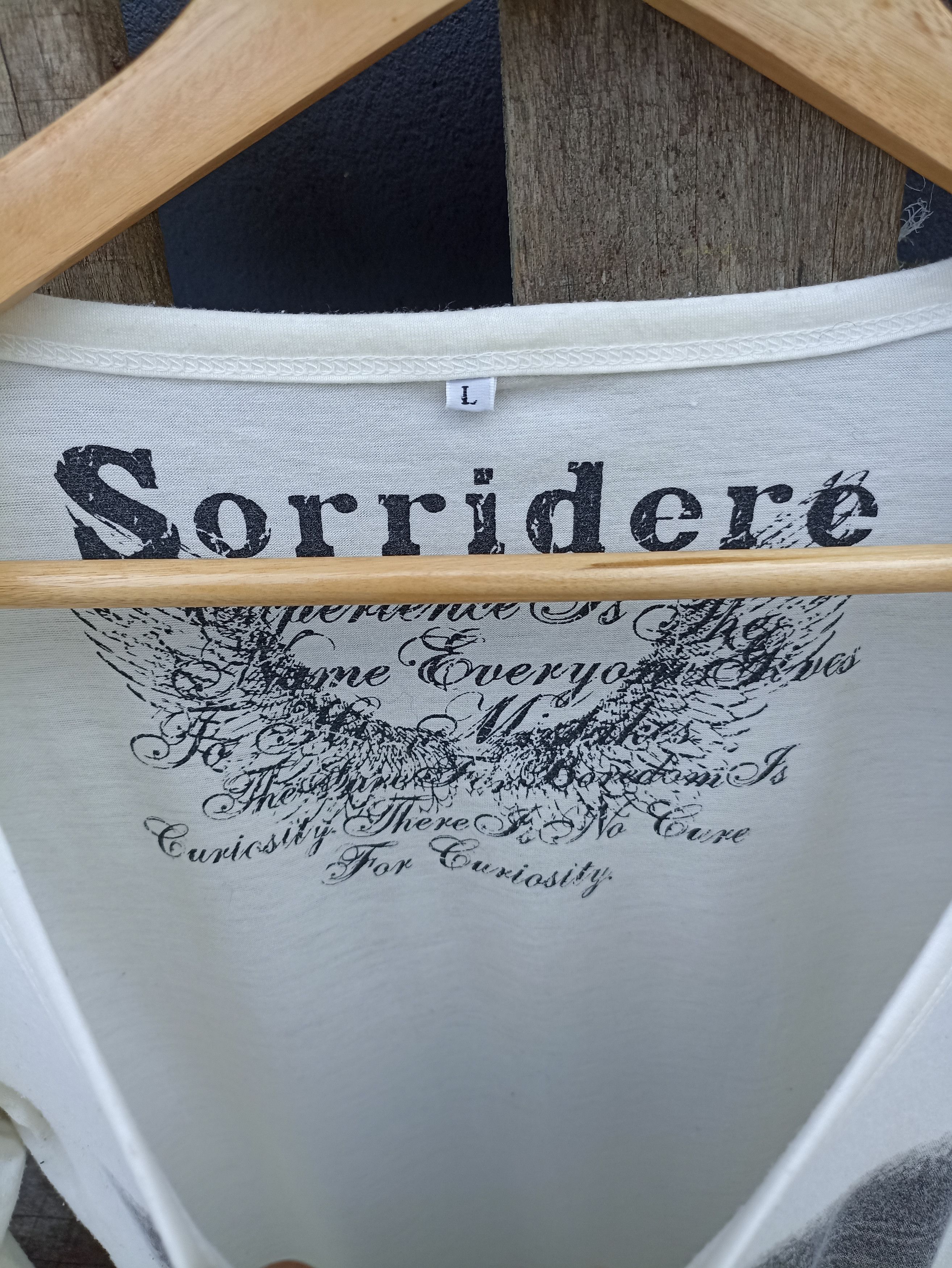Band Tees Sorridere Loose Neck Long sleeve shirt tee Size US S / EU 44-46 / 1 - 2 Thumbnail