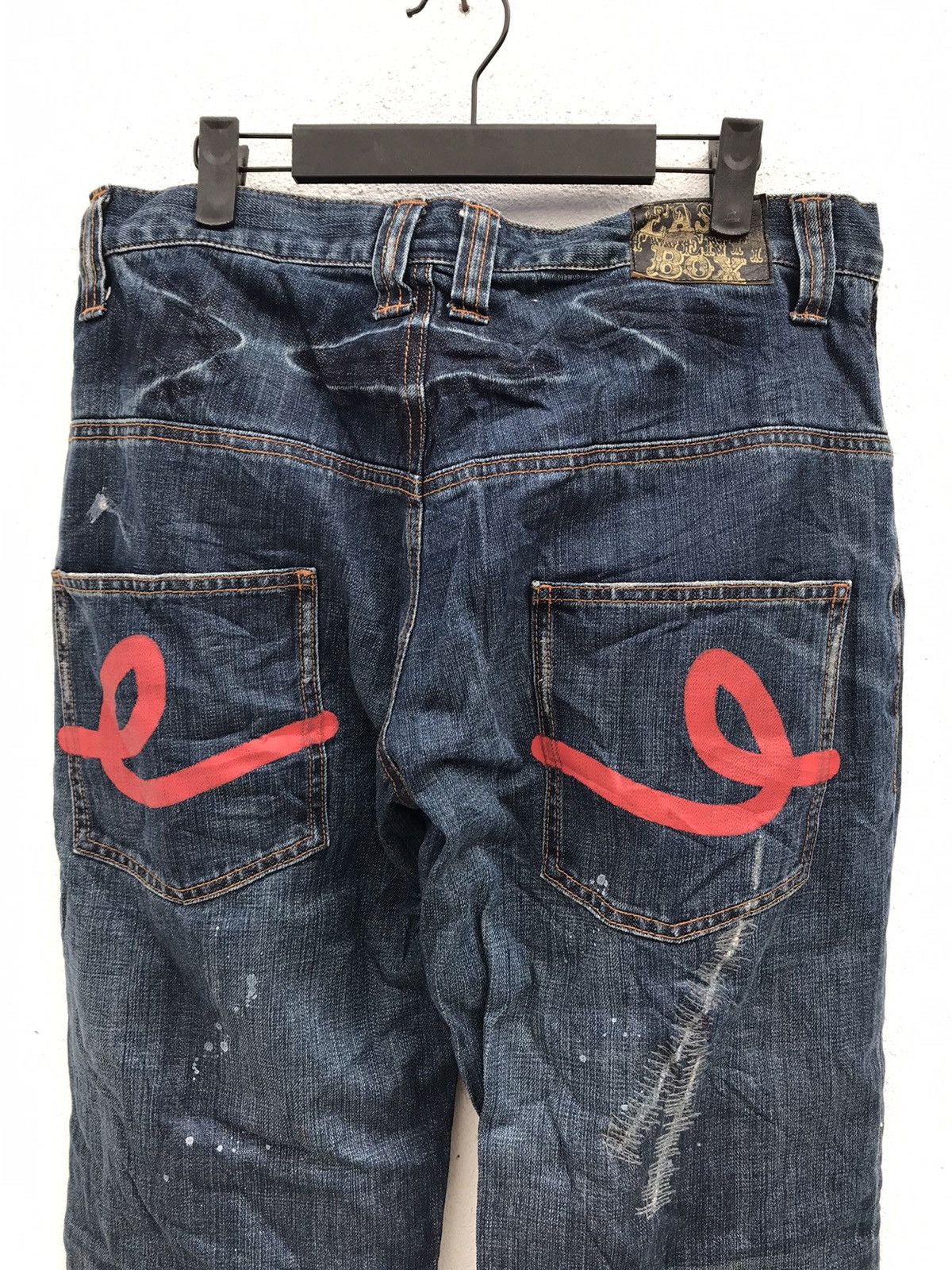 Japanese Brand Japanese Brand East Twenty Box Distressed Jeans Size US 34 / EU 50 - 5 Thumbnail