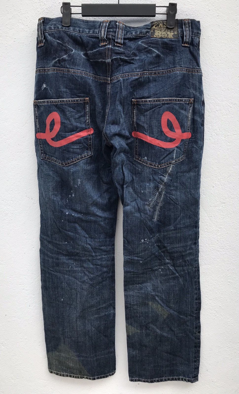 Japanese Brand Japanese Brand East Twenty Box Distressed Jeans Size US 34 / EU 50 - 4 Thumbnail