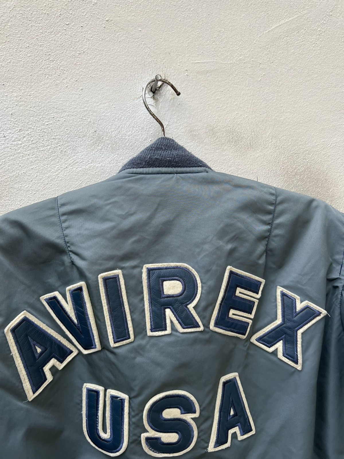 Avirex Vintage 80s Avirex Sun Fade USAF MA-1 Bomber Jacket Size US M / EU 48-50 / 2 - 2 Thumbnail