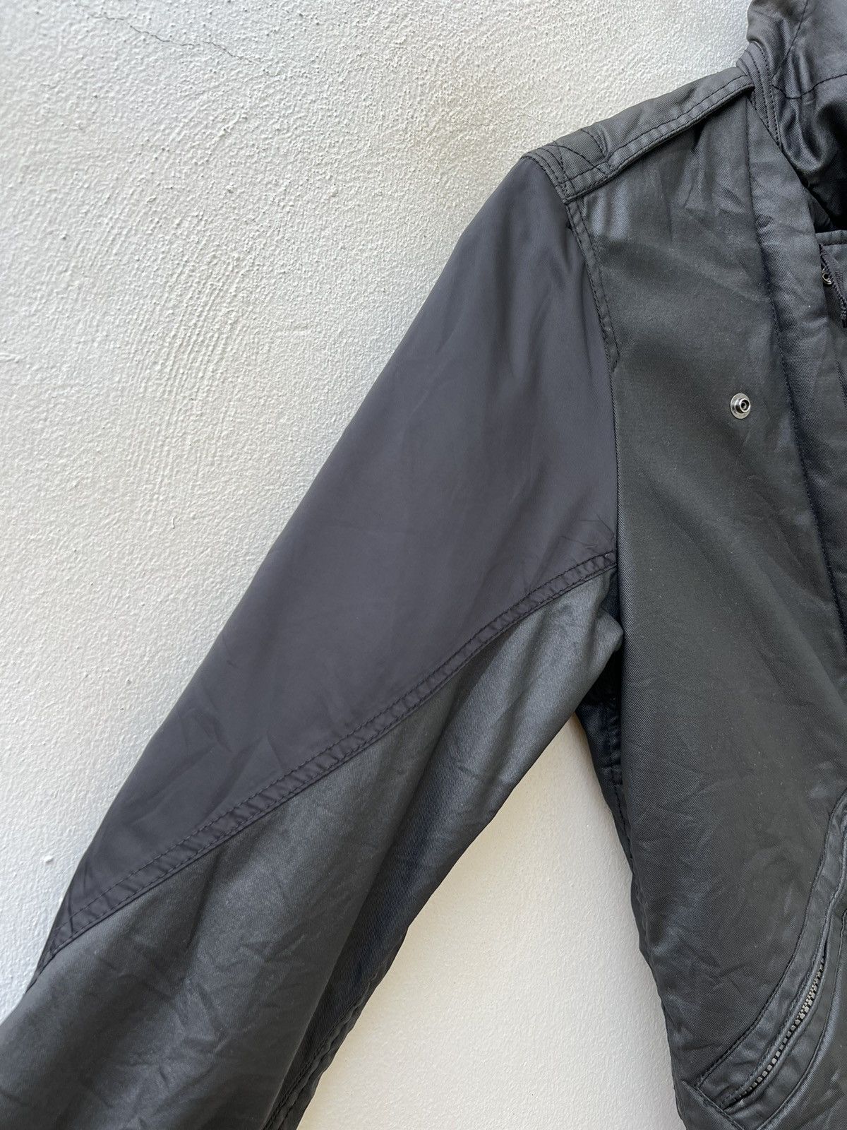 Kiminori Morishita Kiminori Morishita X Uniqlo Wax Hybrid Double Collar Jacket Size US S / EU 44-46 / 1 - 11 Thumbnail