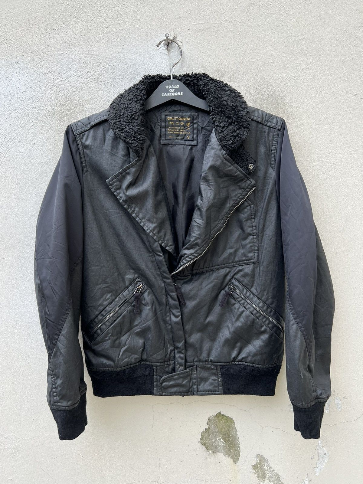 Kiminori Morishita Kiminori Morishita X Uniqlo Wax Hybrid Double Collar Jacket Size US S / EU 44-46 / 1 - 6 Thumbnail