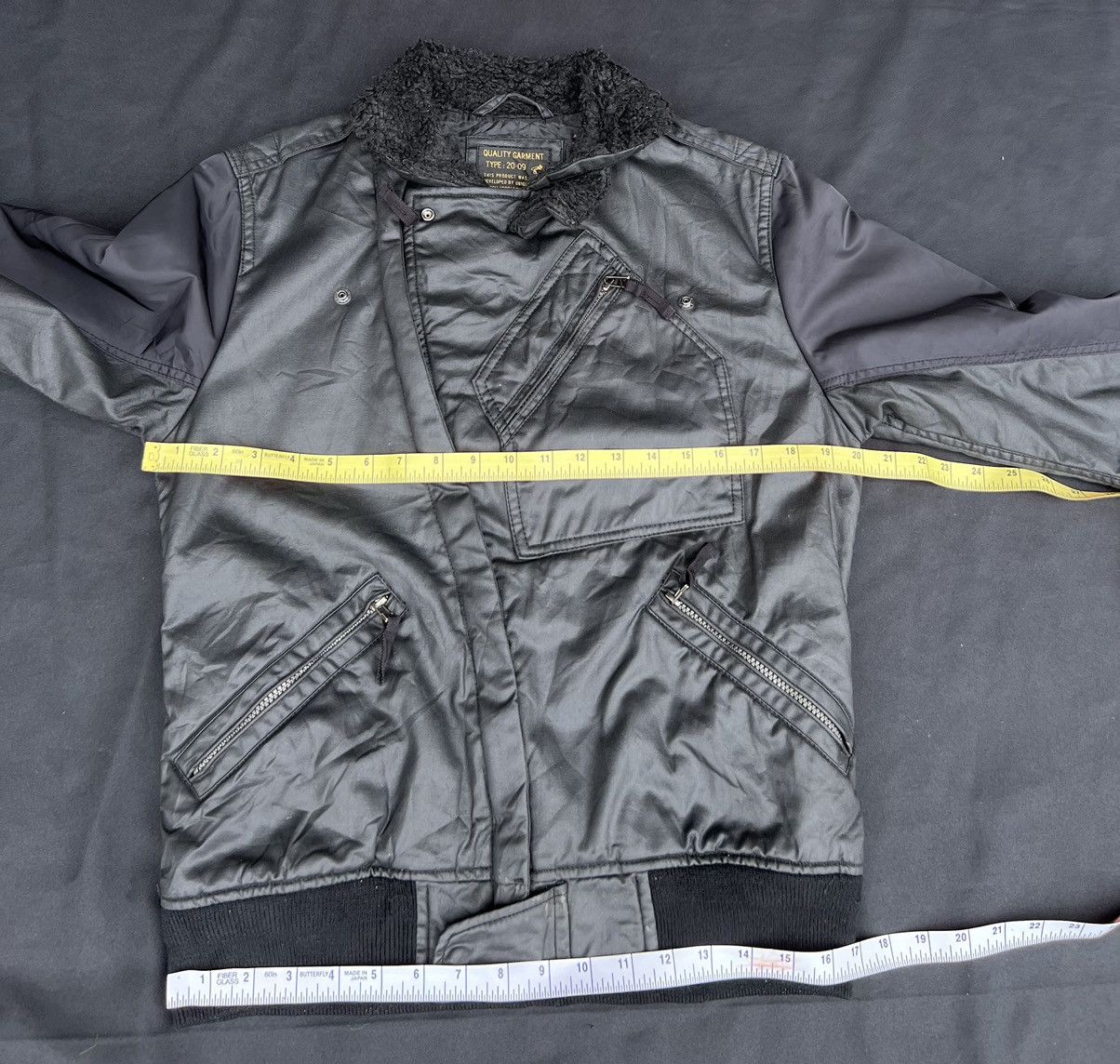 Kiminori Morishita Kiminori Morishita X Uniqlo Wax Hybrid Double Collar Jacket Size US S / EU 44-46 / 1 - 2 Thumbnail