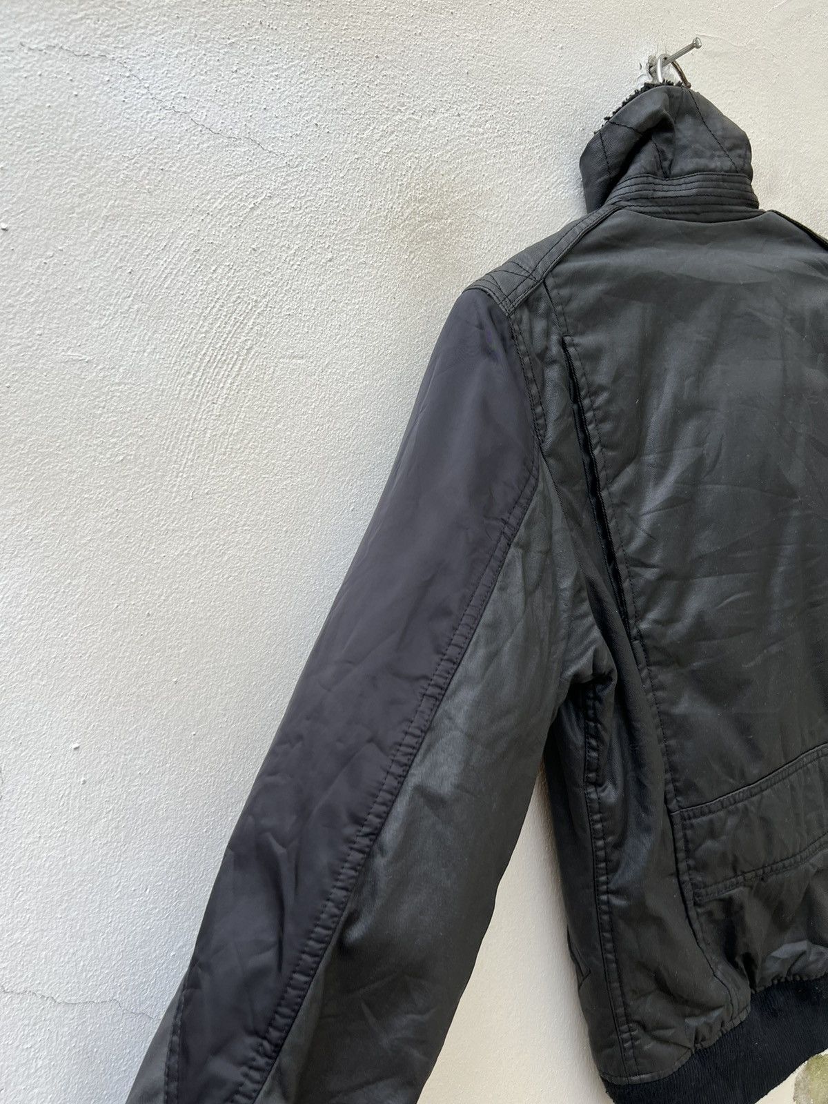 Kiminori Morishita Kiminori Morishita X Uniqlo Wax Hybrid Double Collar Jacket Size US S / EU 44-46 / 1 - 14 Thumbnail