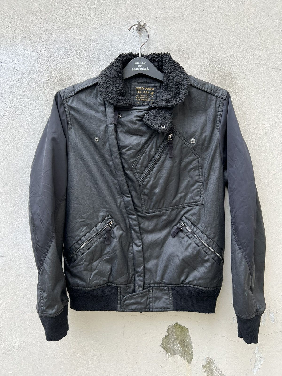 Kiminori Morishita Kiminori Morishita X Uniqlo Wax Hybrid Double Collar Jacket Size US S / EU 44-46 / 1 - 7 Thumbnail