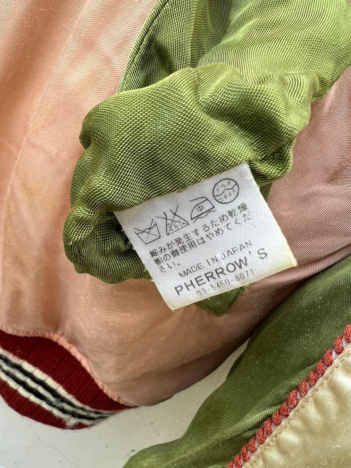 Pherrow's Pherrow’s Japan Complete Trashed Rayon Reversible Sukajan Size US M / EU 48-50 / 2 - 21 Thumbnail