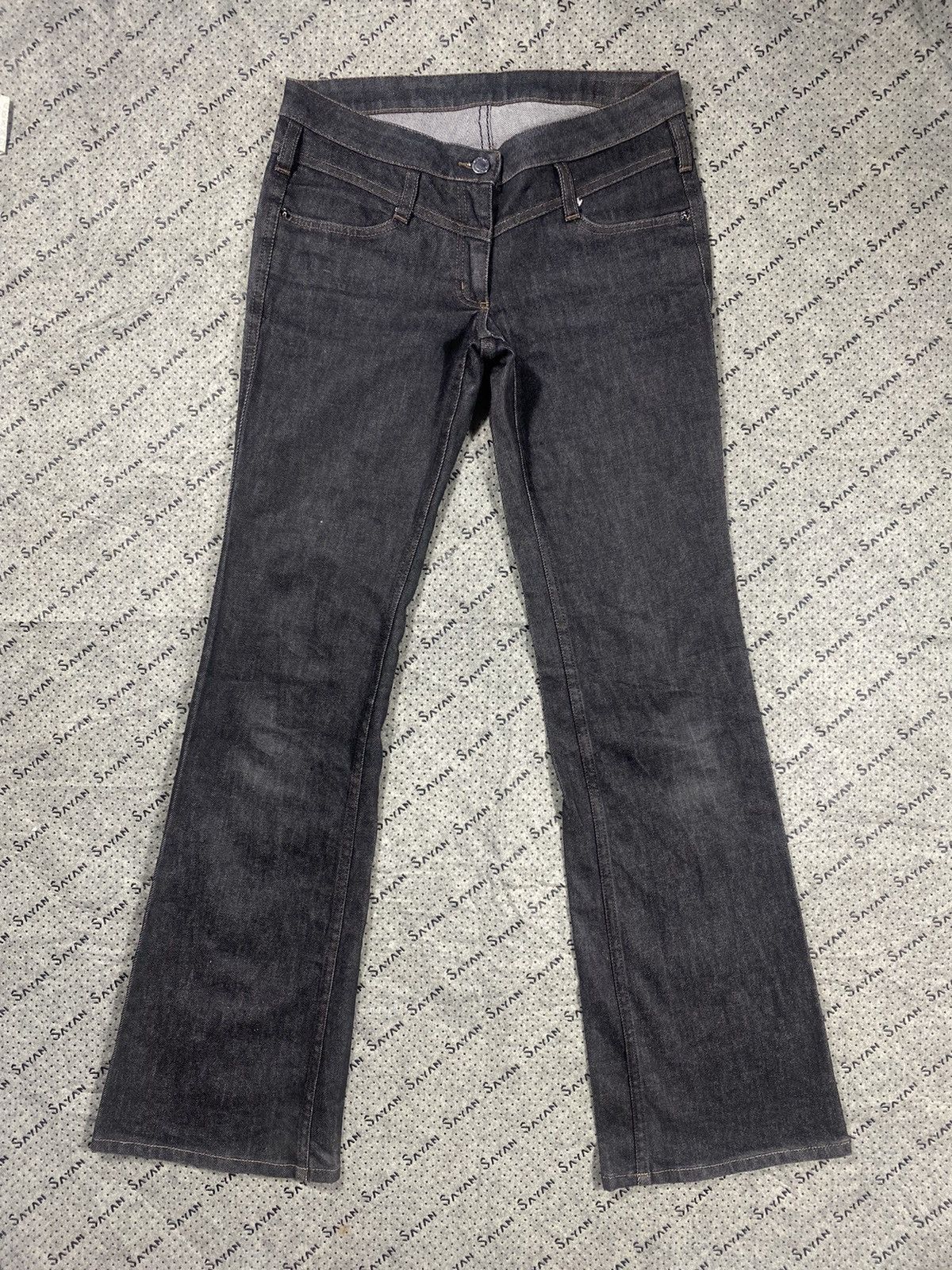 Neil Barrett Neil Barrett Women Flare Denim Pant Size 30" / US 8 / IT 44 - 1 Thumbnail