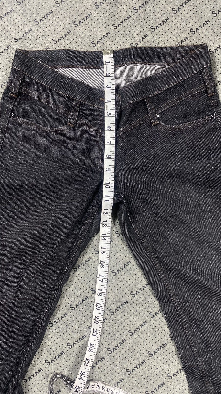 Neil Barrett Neil Barrett Women Flare Denim Pant Size 30" / US 8 / IT 44 - 4 Thumbnail