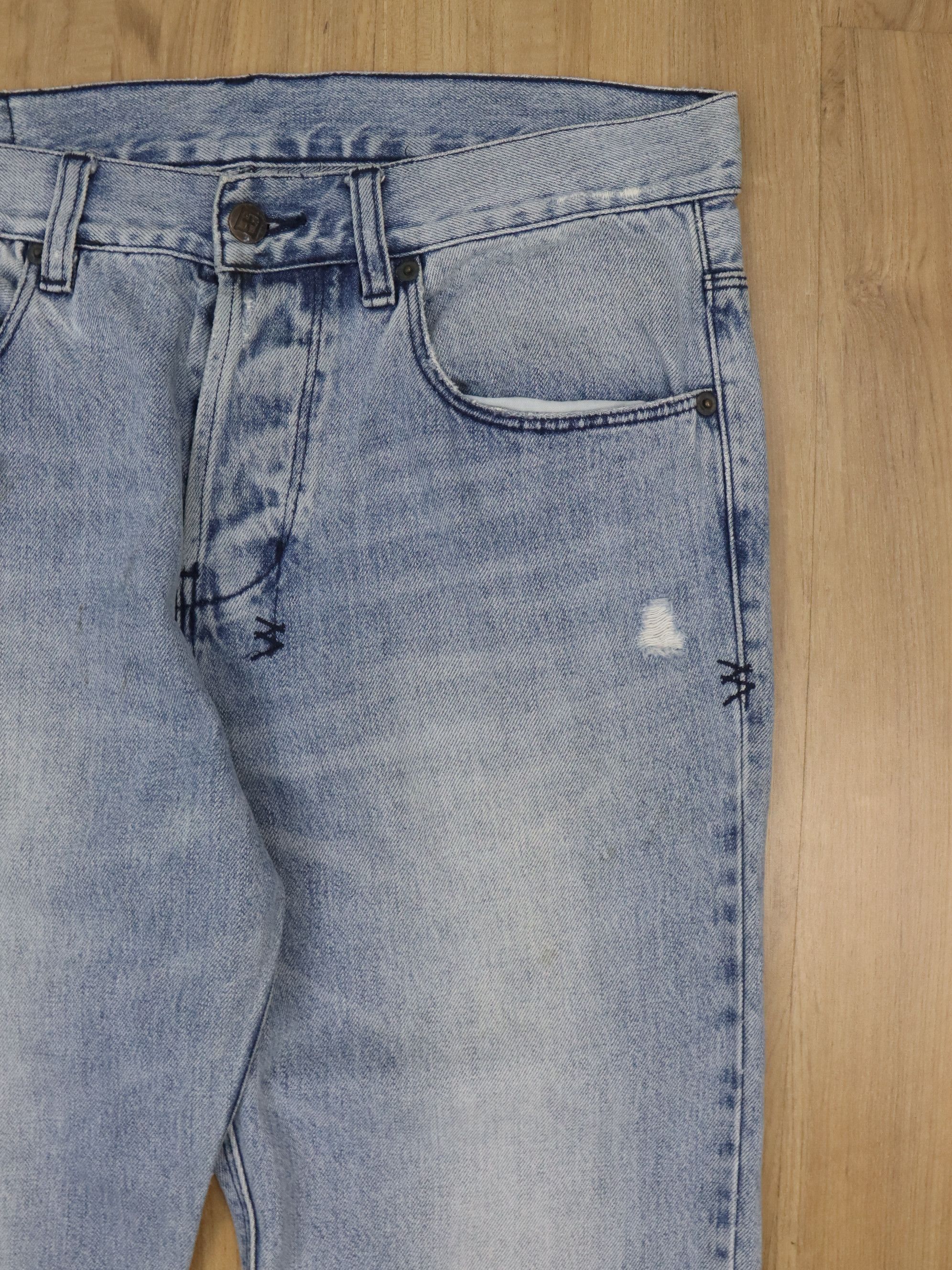 Ksubi KSUBI Dee Dee Dusted Denim Jean Pant Size US 33 - 3 Thumbnail