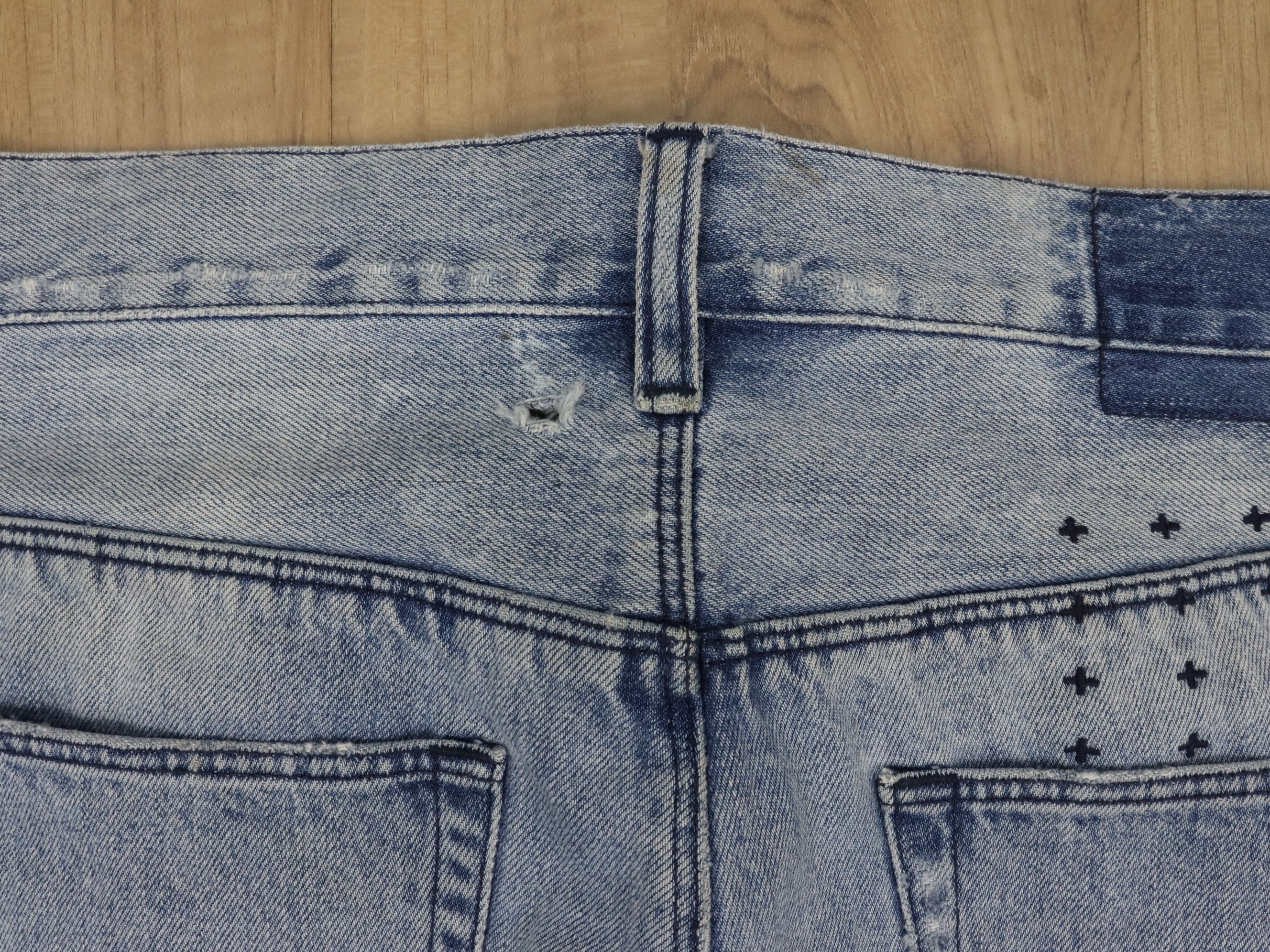 Ksubi KSUBI Dee Dee Dusted Denim Jean Pant Size US 33 - 8 Thumbnail