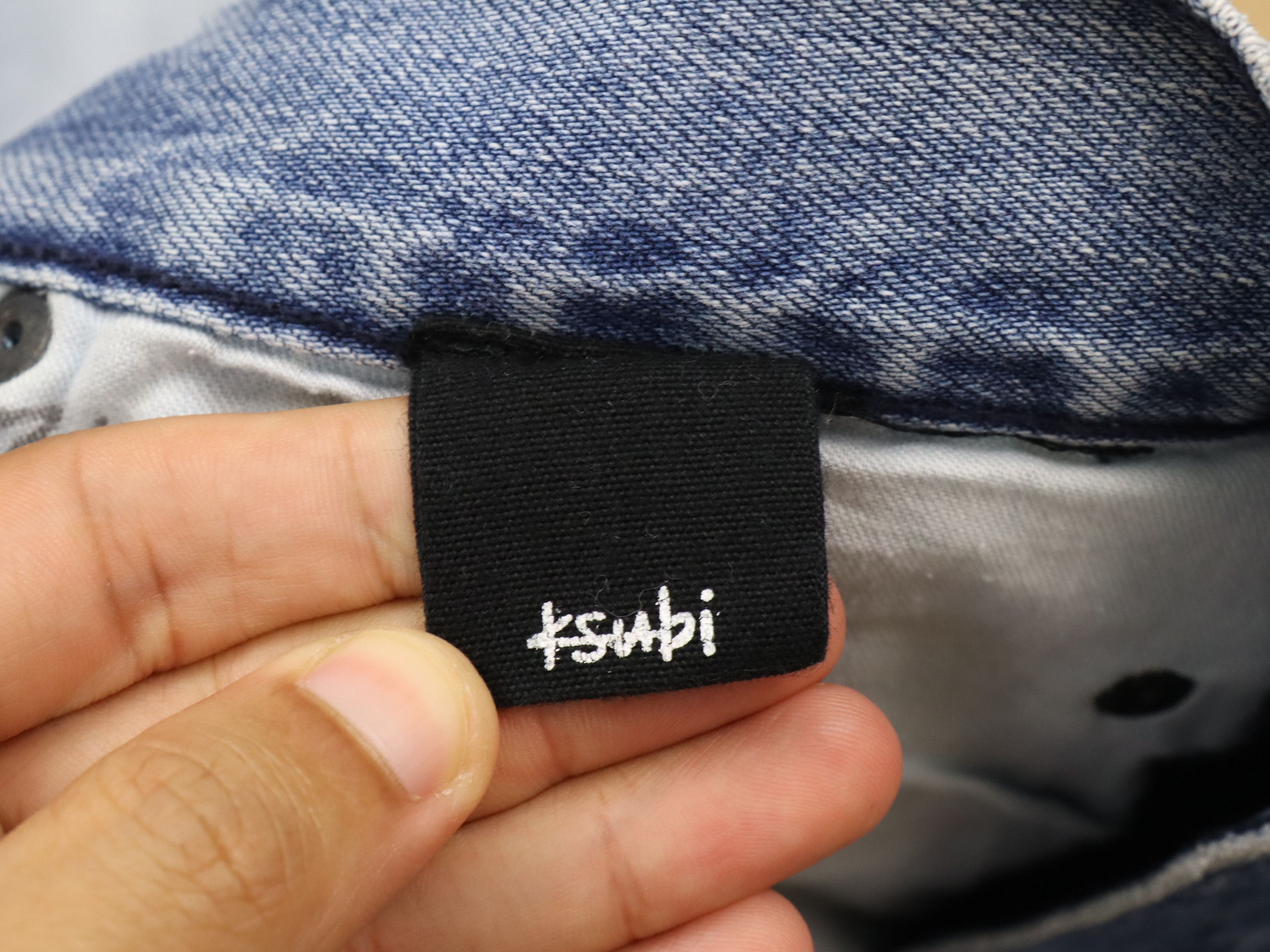 Ksubi KSUBI Dee Dee Dusted Denim Jean Pant Size US 33 - 13 Thumbnail